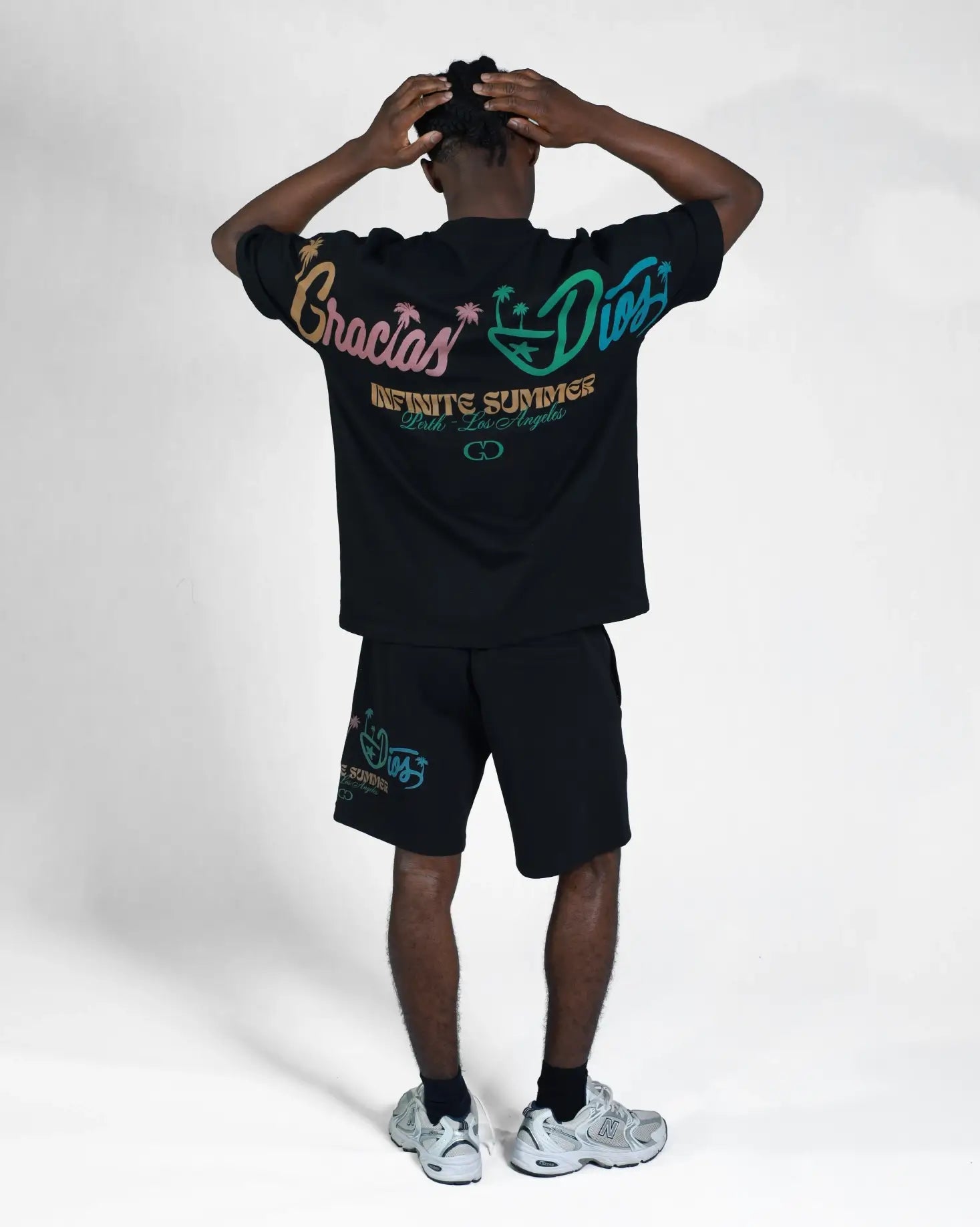 GD Infinite Summer Oversized T-Shirt Black