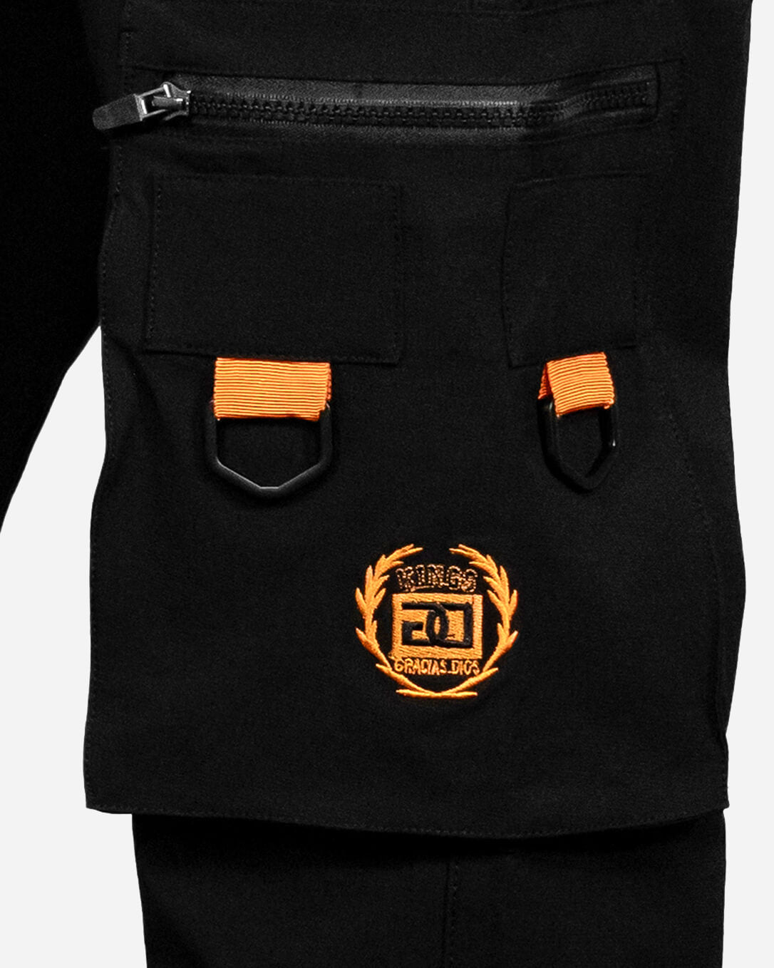 GD Essential Black Cargo Pants