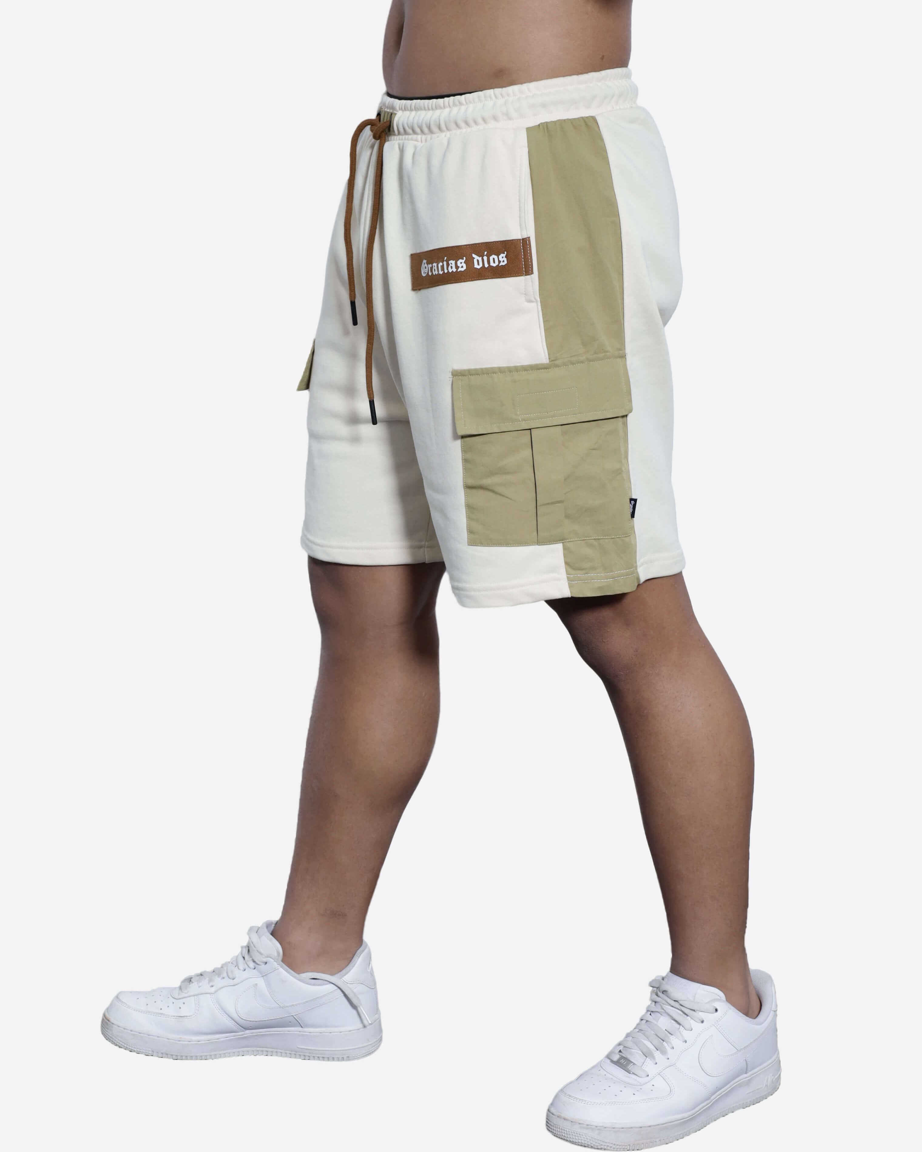 Fleece Cargo Shorts