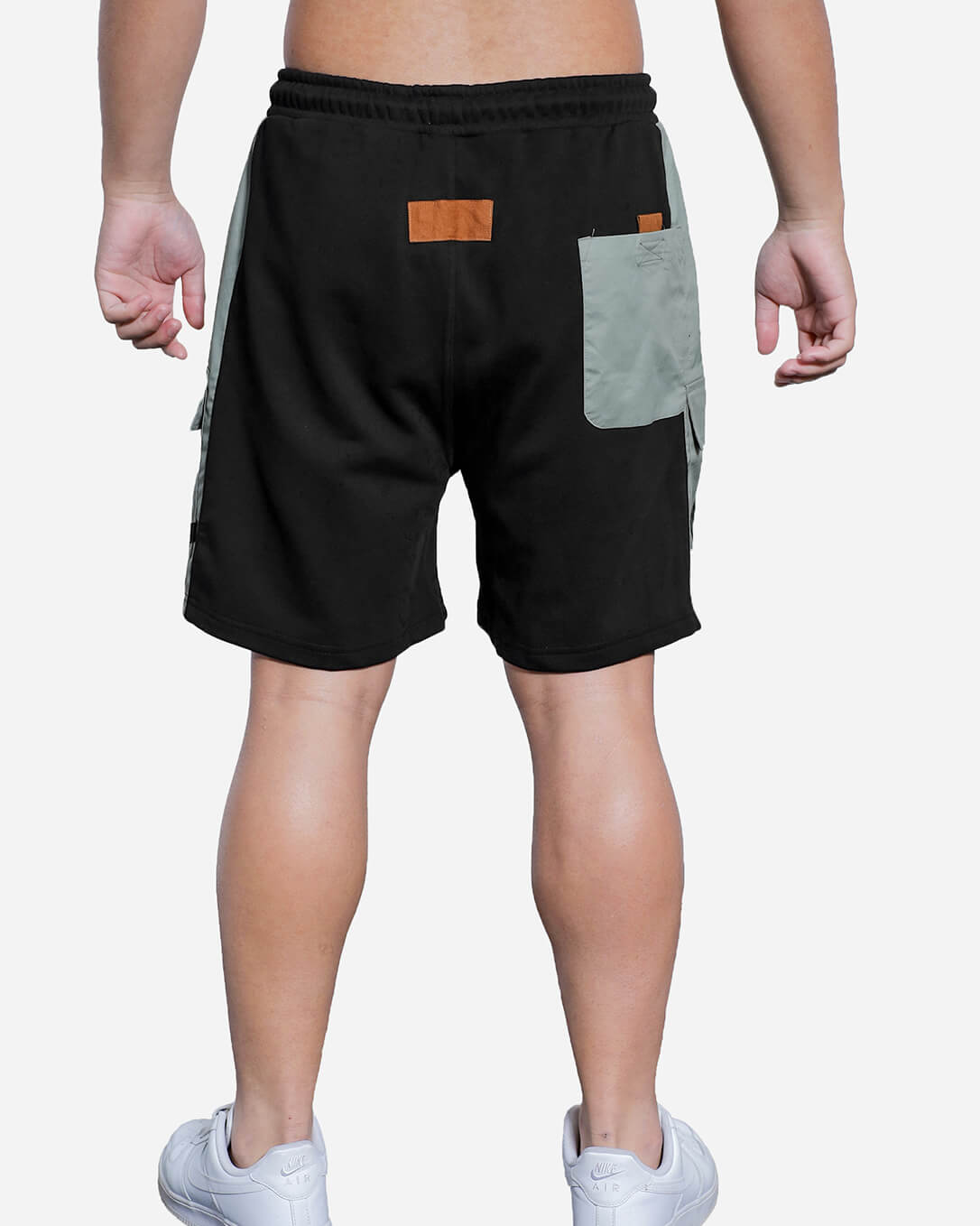 Fleece Cargo Short Black