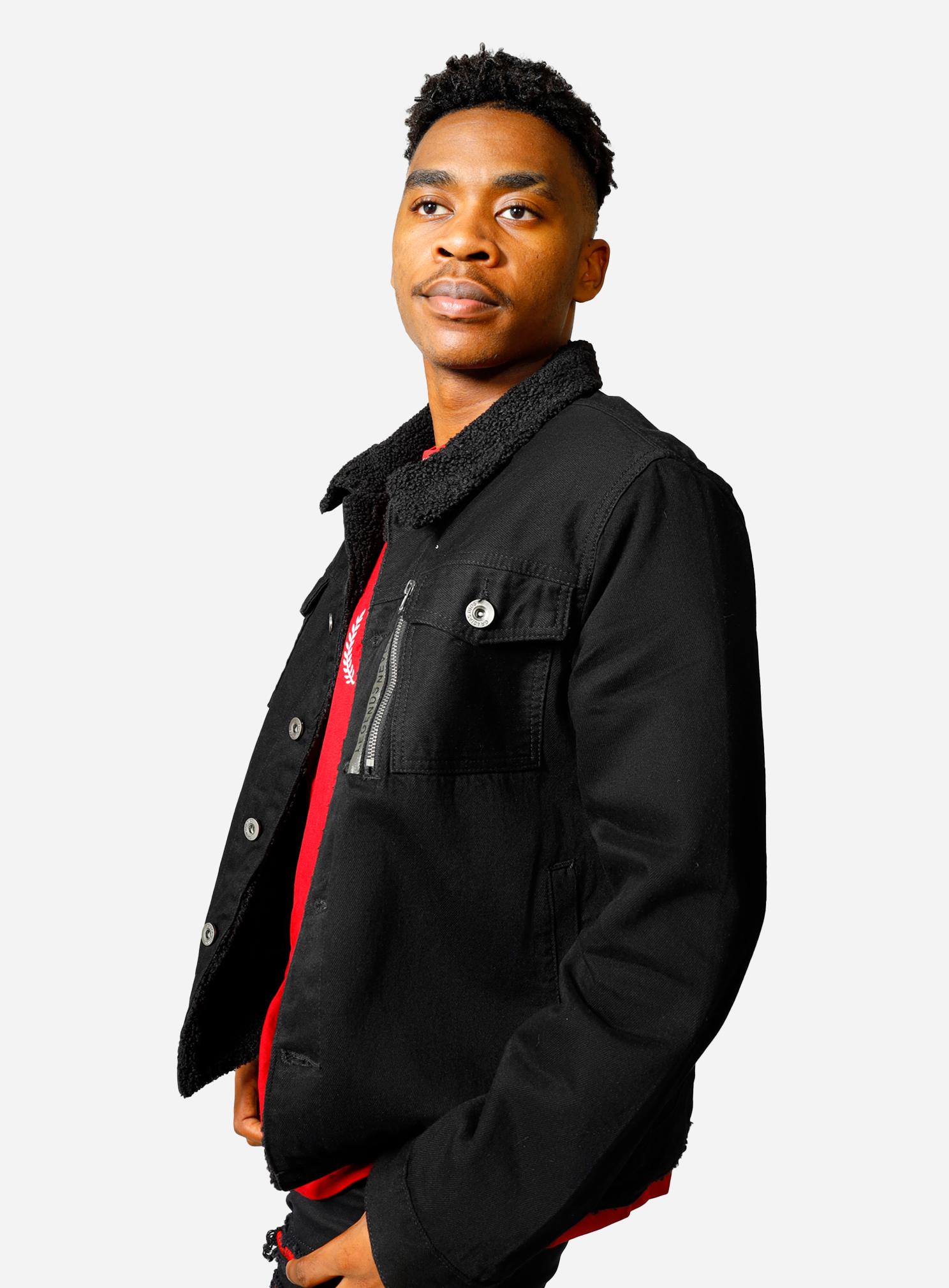 GD Denim Sherpa Jacket