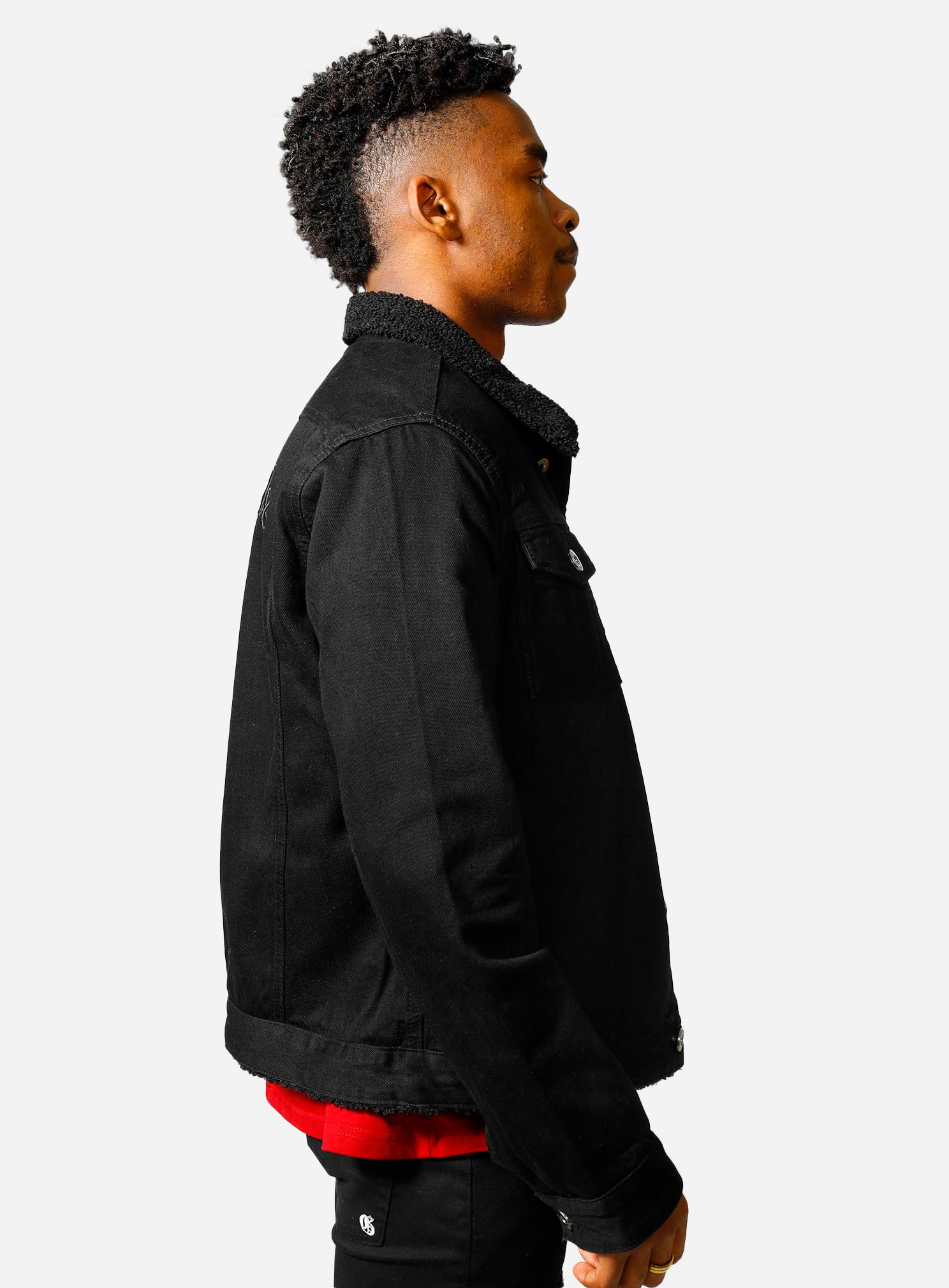 GD Denim Sherpa Jacket