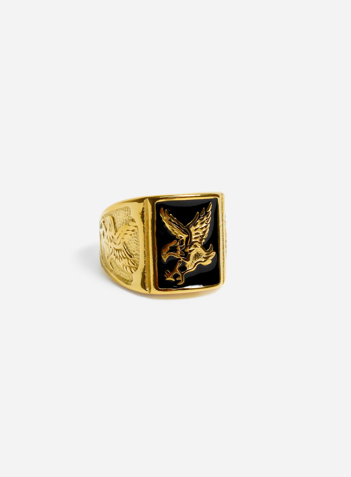 GD Golden Eagle Mens Ring