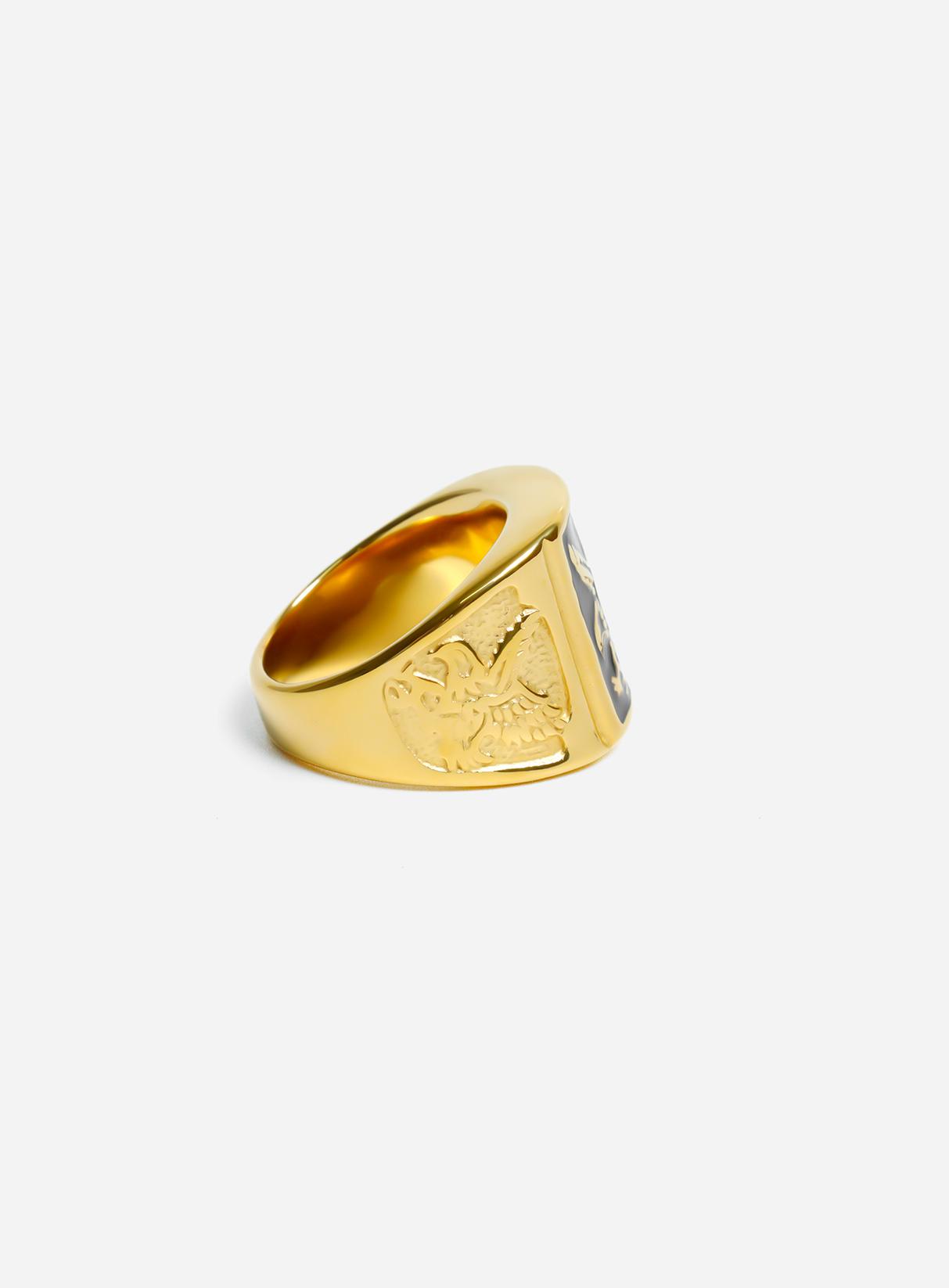 GD Golden Eagle Mens Ring