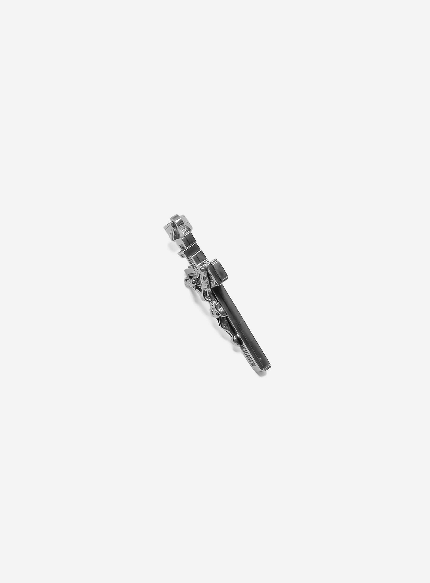 INRI Crucifix Pendant Silver-Tone