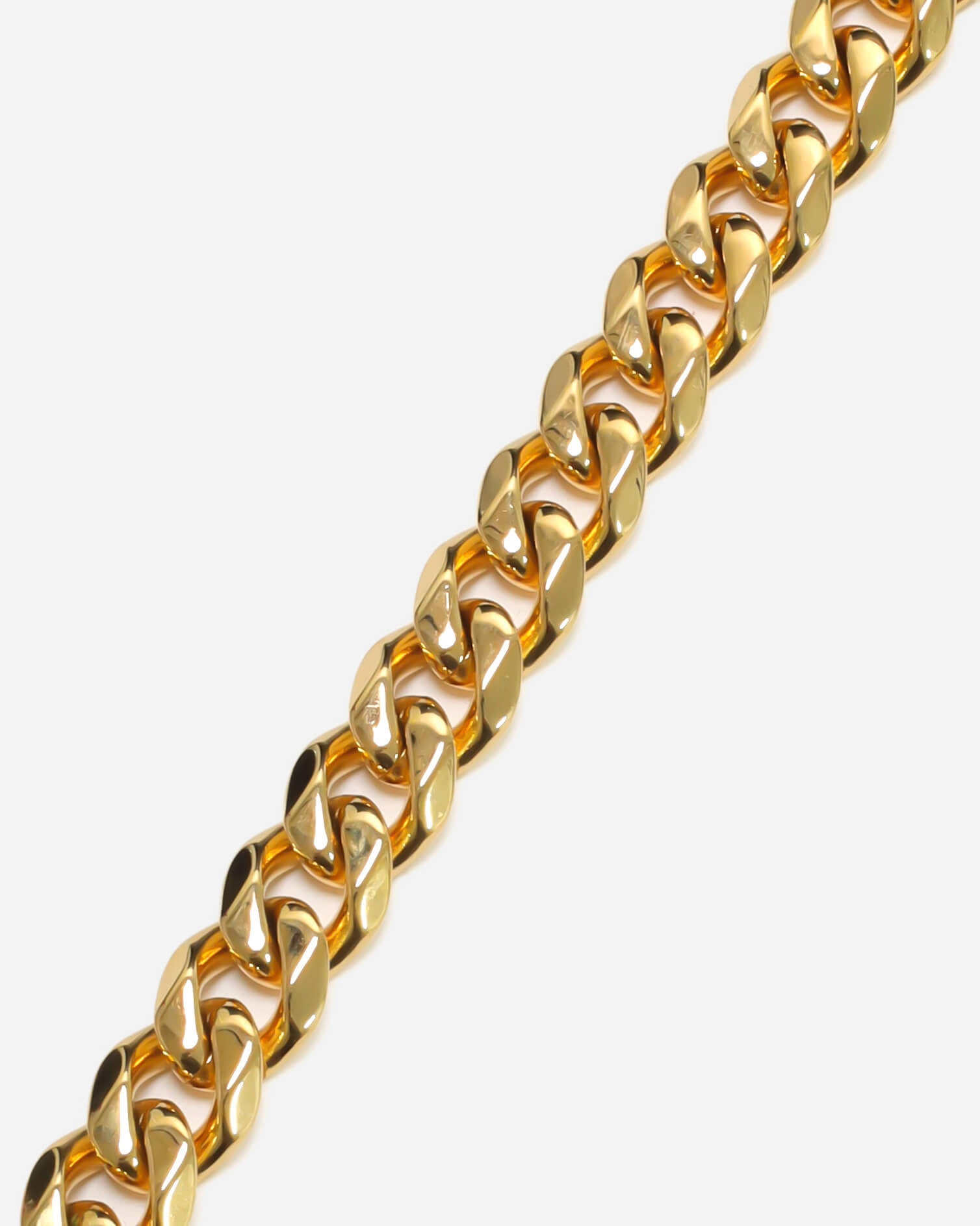 GD Cuban Bracelet 22k Gold Vermeil 10.5mm X 7.5Inch