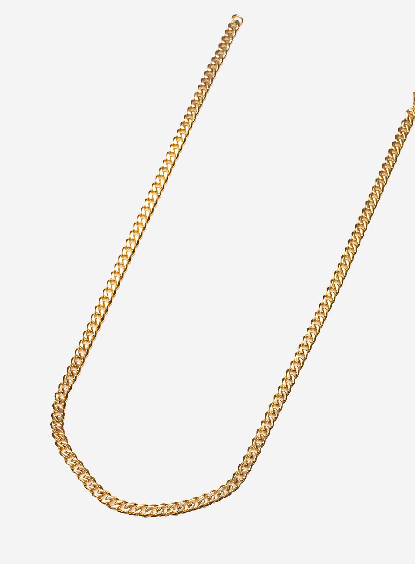GD Gold Chain Stainless Steel 5.5mm x 55cm 18K Gold Plated