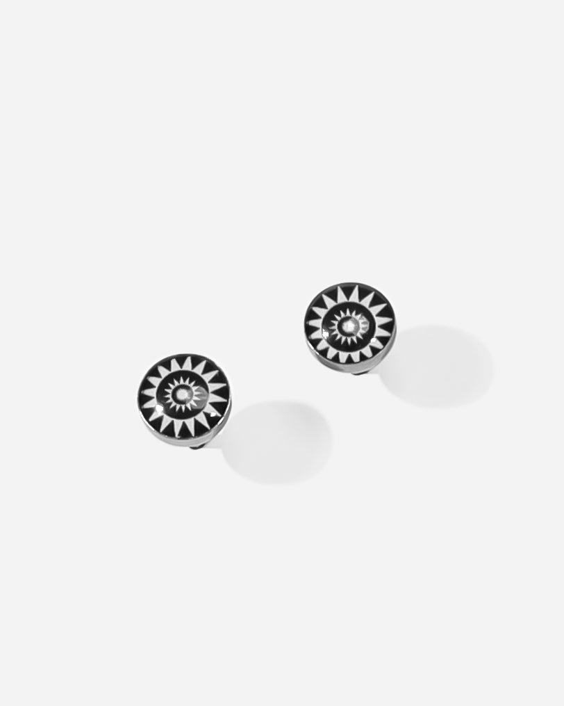 GD Dumbbell Earrings Stainless Steel