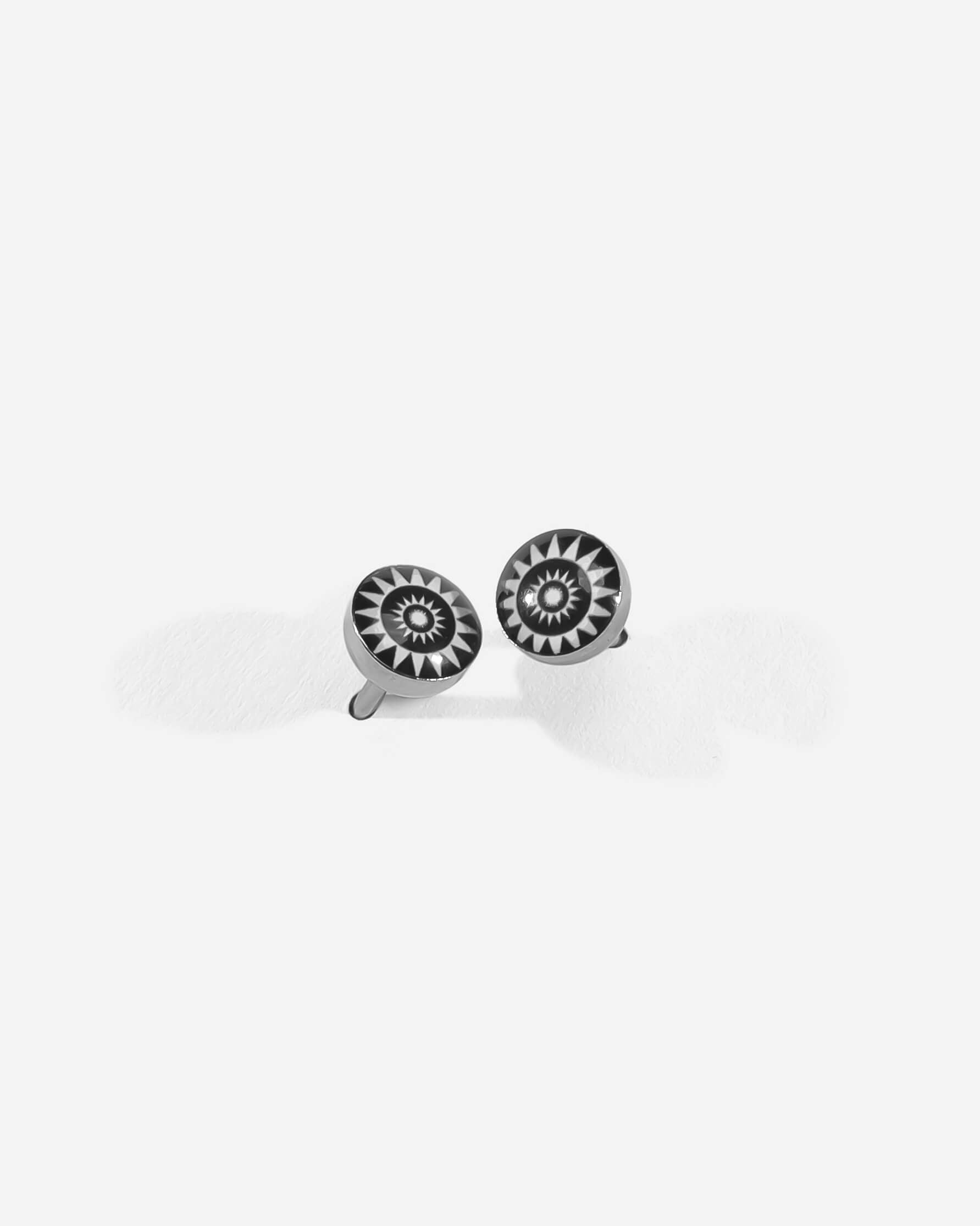 GD Dumbbell Earrings Stainless Steel