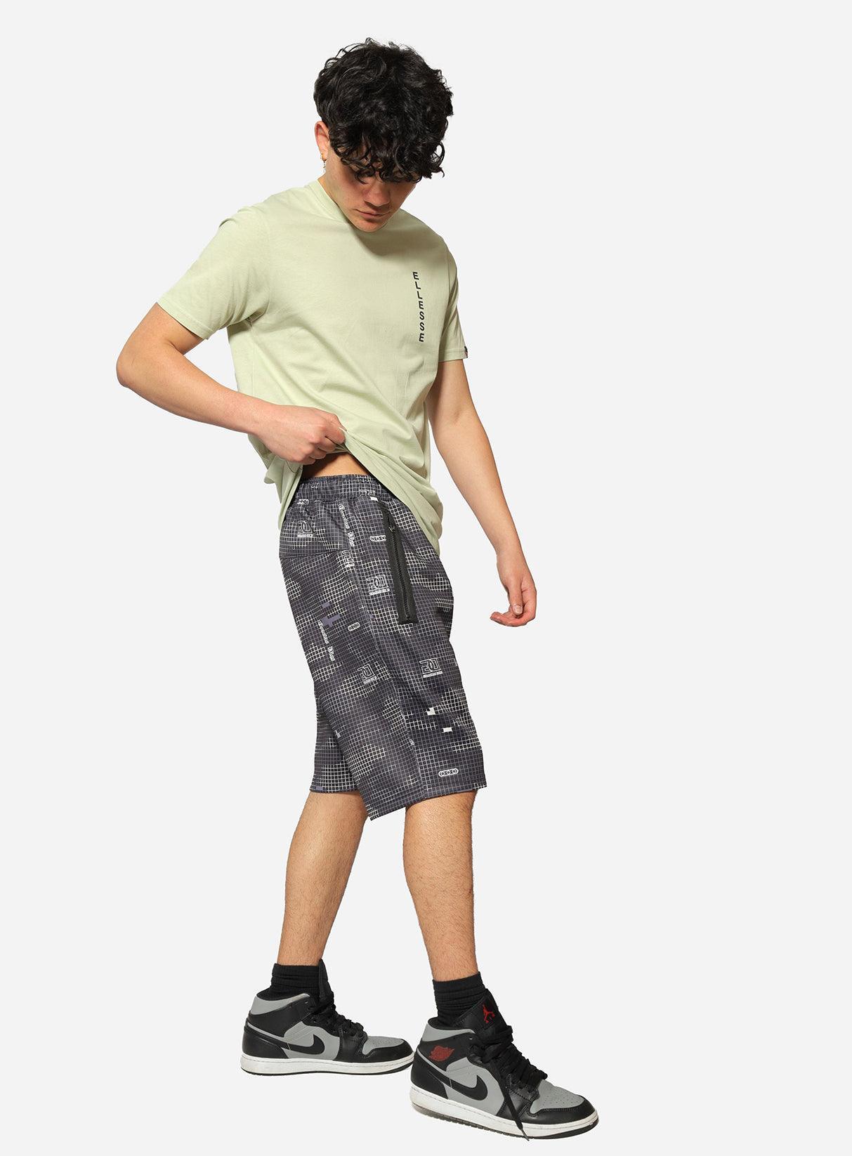 Gracias Dios Gracias Dios Geometric Map Short - Challenger Streetwear