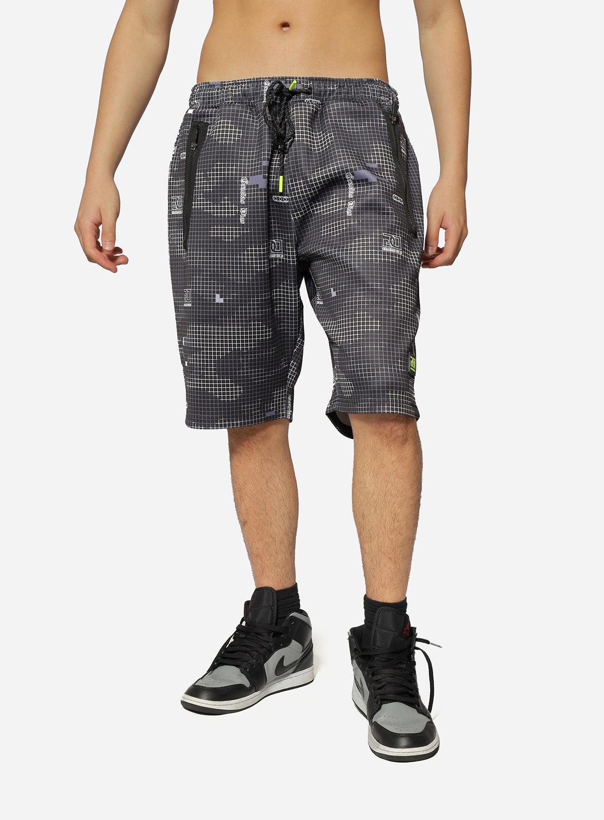 Gracias Dios Gracias Dios Geometric Map Short - Challenger Streetwear