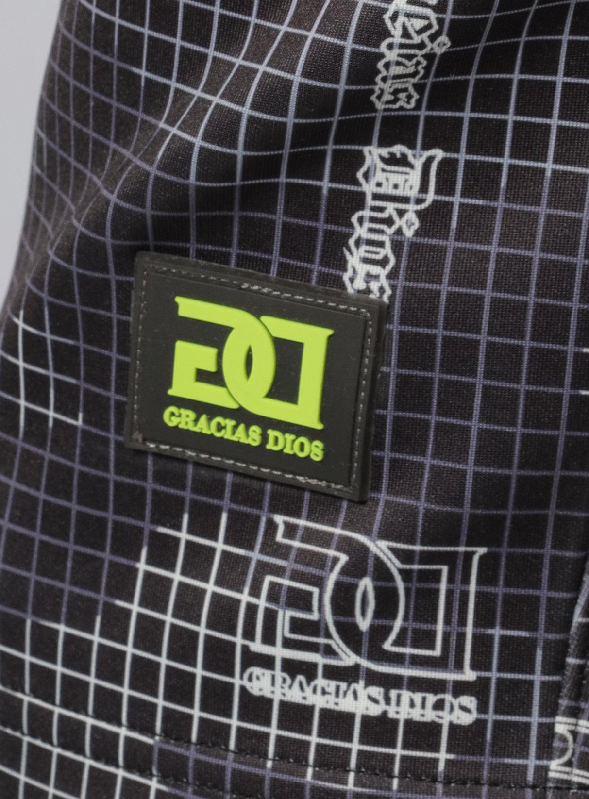 Gracias Dios Gracias Dios Geometric Map Short - Challenger Streetwear