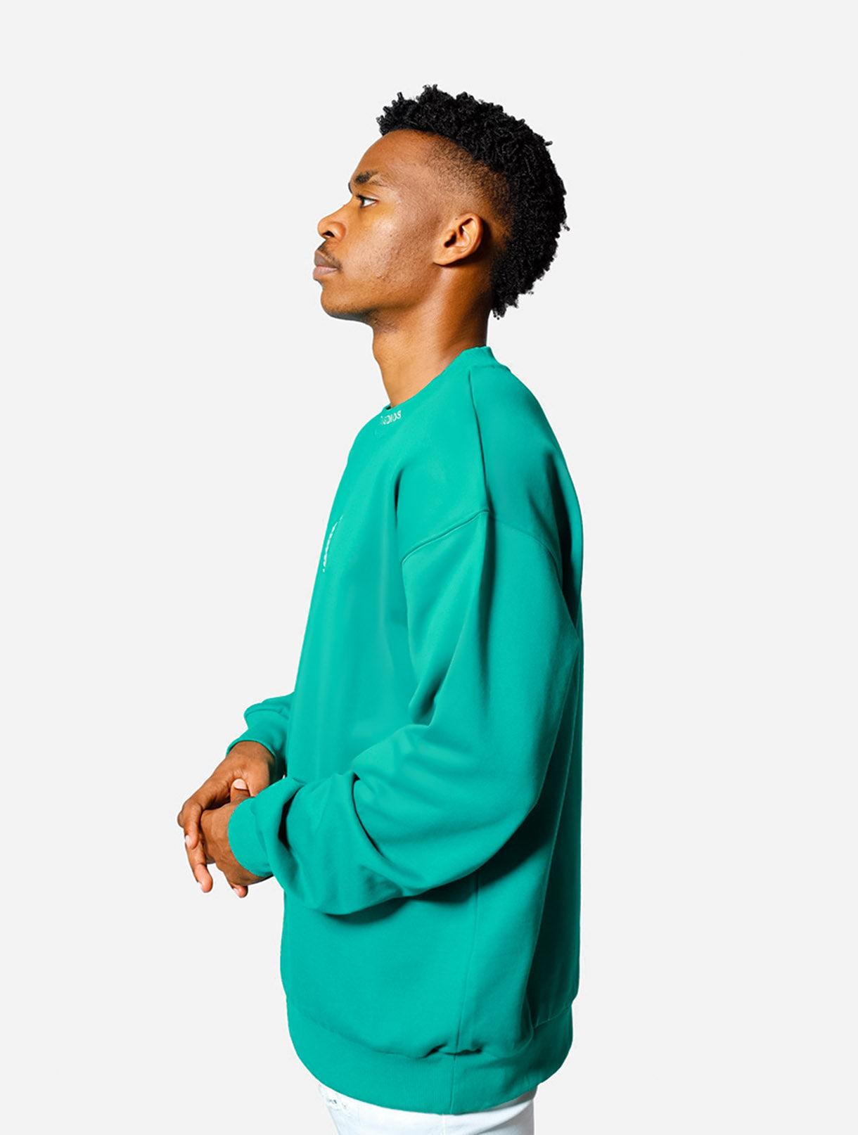 Gracias Dios GD Crown Oversized Sweatshirt - Challenger Streetwear