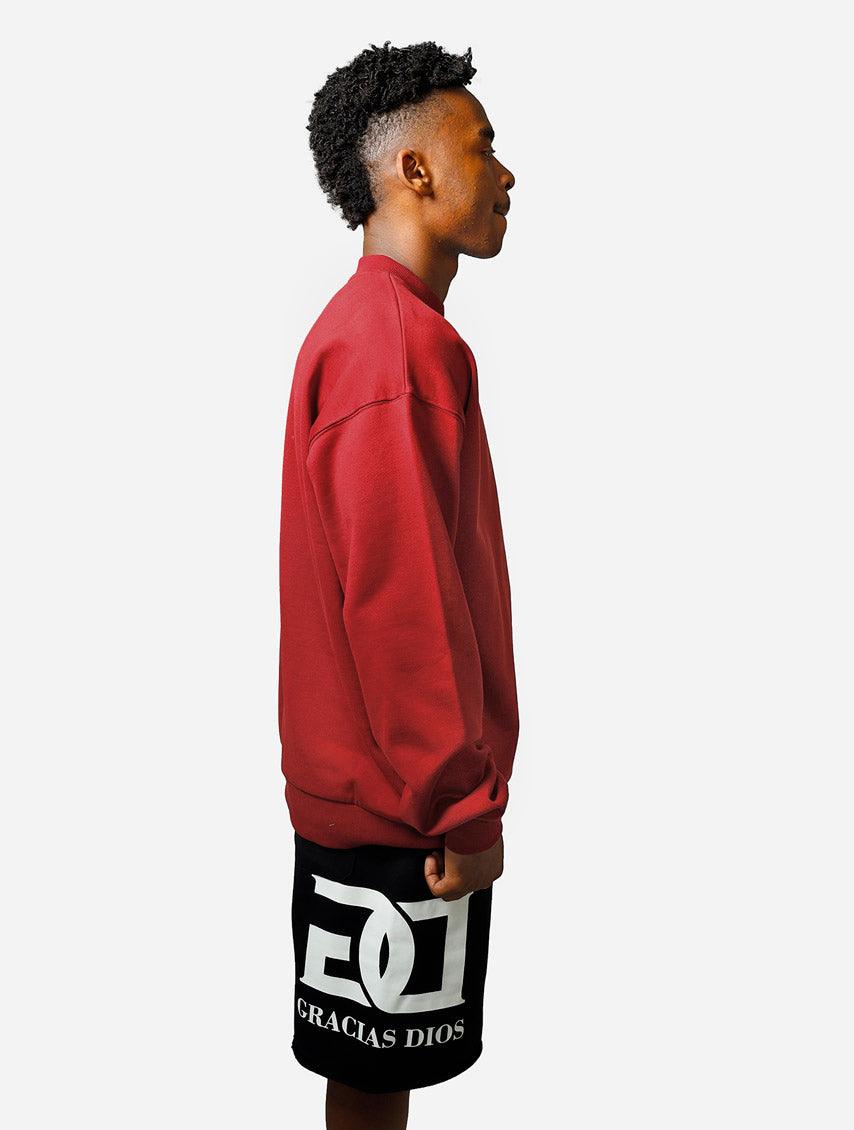 Gracias Dios GD Crown Oversized Sweatshirt - Challenger Streetwear