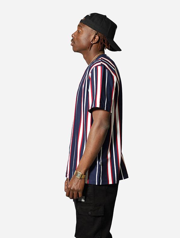 Gracias Dios GD Stripe T-Shirt - Challenger Streetwear