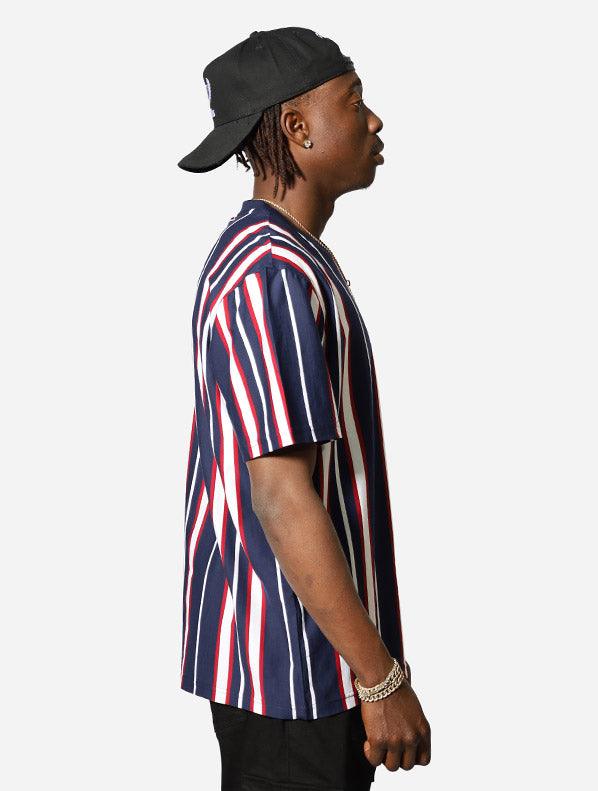 Gracias Dios GD Stripe T-Shirt - Challenger Streetwear