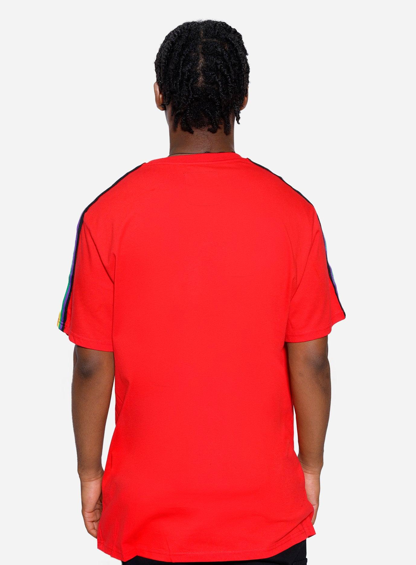 Gracias Dios Gracias Dios Shoulder Rainbow T-Shirt - Challenger Streetwear