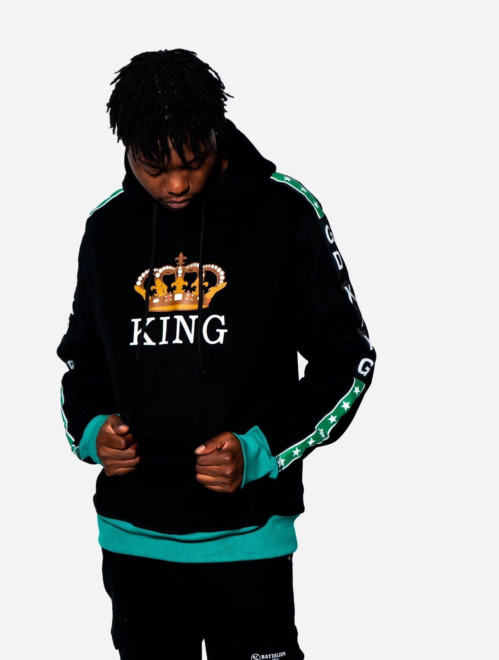 Gracias Dios Gracias Kings Crown Hoodie - Challenger Streetwear