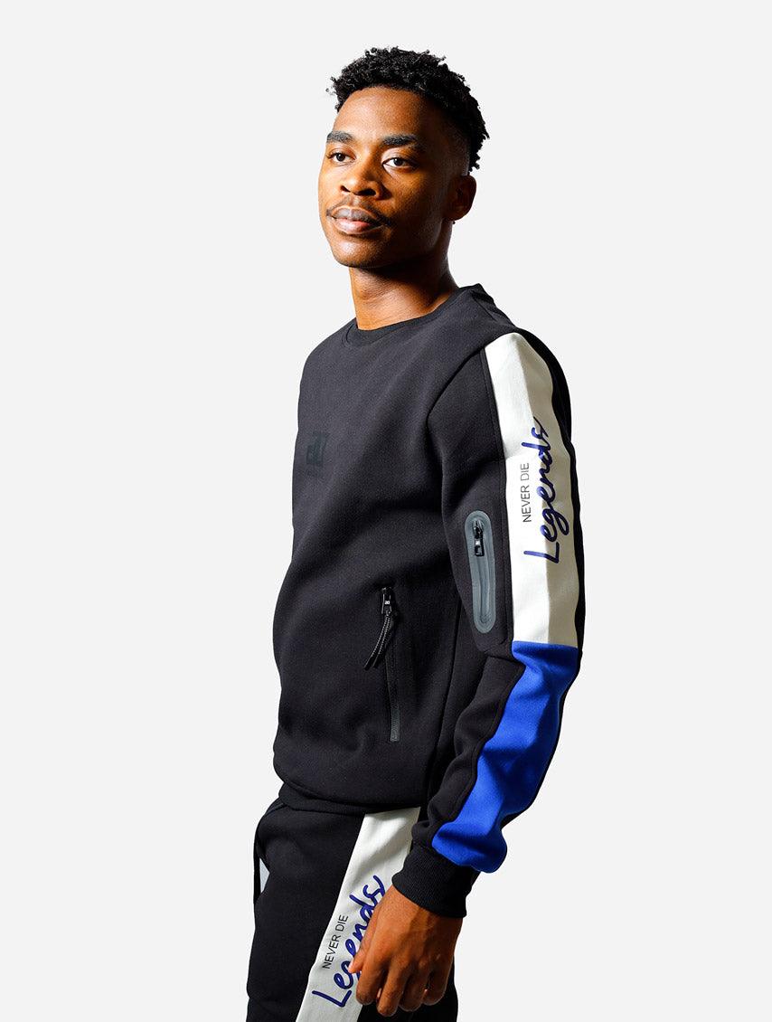 Gracias Dios Gracias Legends Never Die Oversized Tracksuit Sweatshirt - Challenger Streetwear