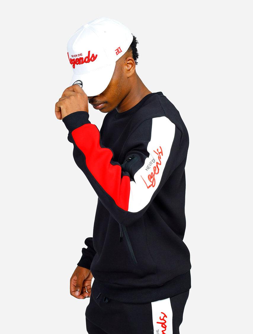 Gracias Dios Gracias Legends Never Die Oversized Tracksuit Sweatshirt - Challenger Streetwear