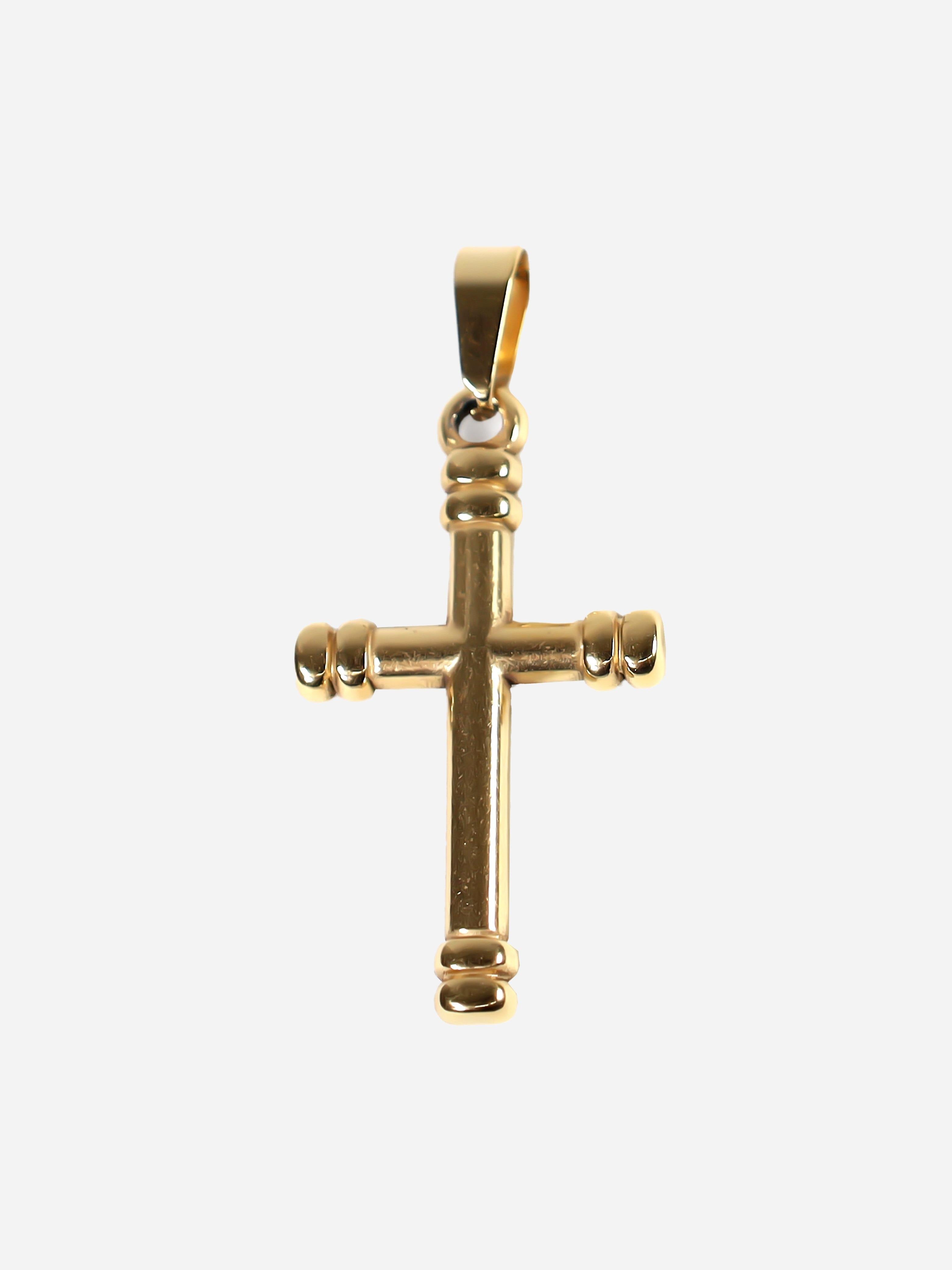 Gracias Dios Religious Cross Pendant - Challenger Streetwear
