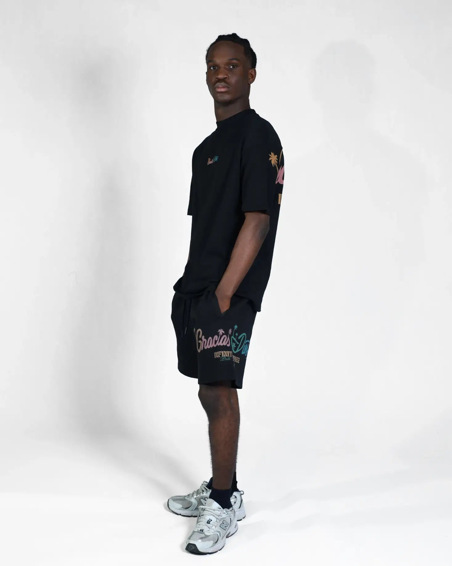 GD Infinite Summer Oversized T-Shirt Black