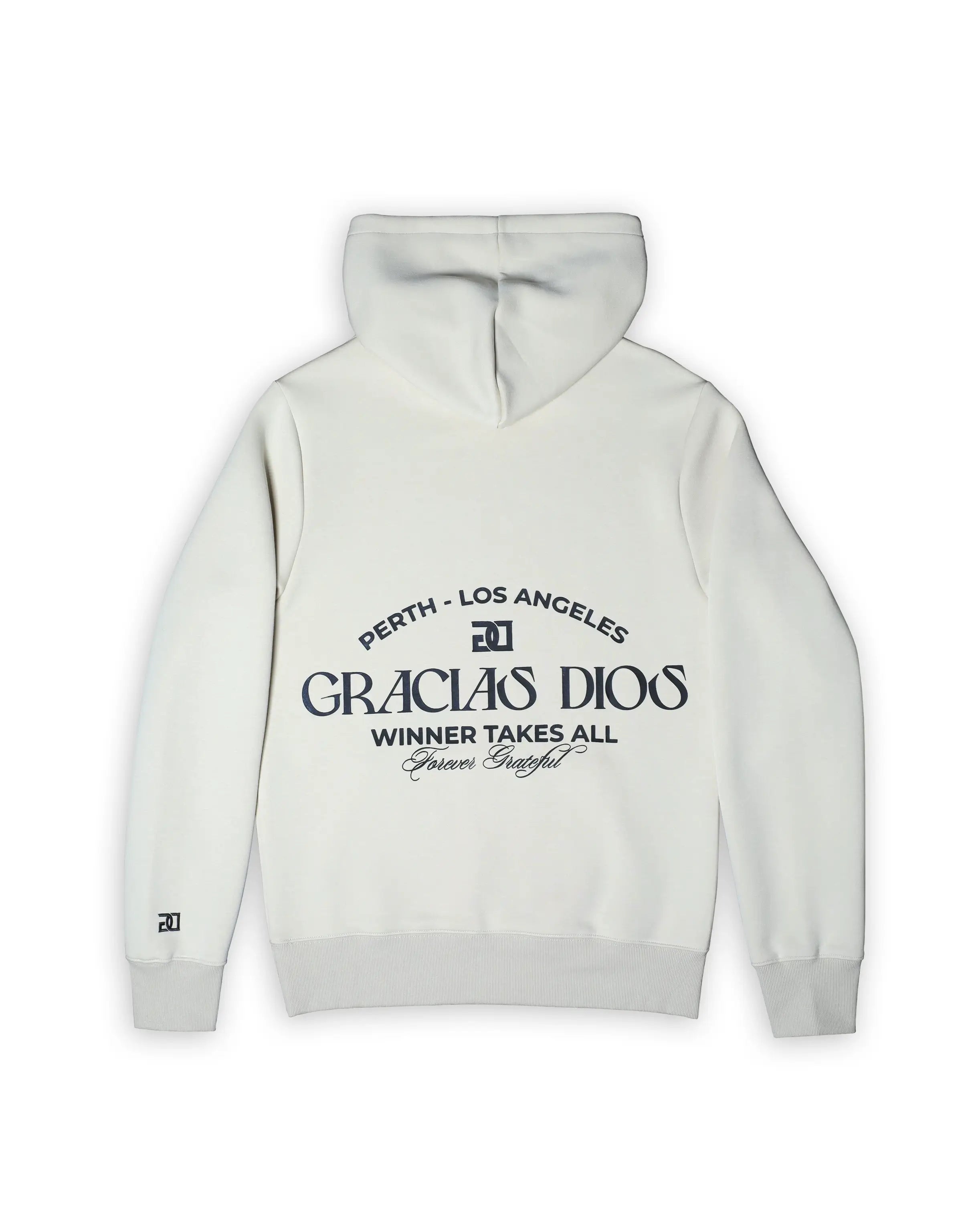 Gracias Dios Essential Cream Hoodie Australia
