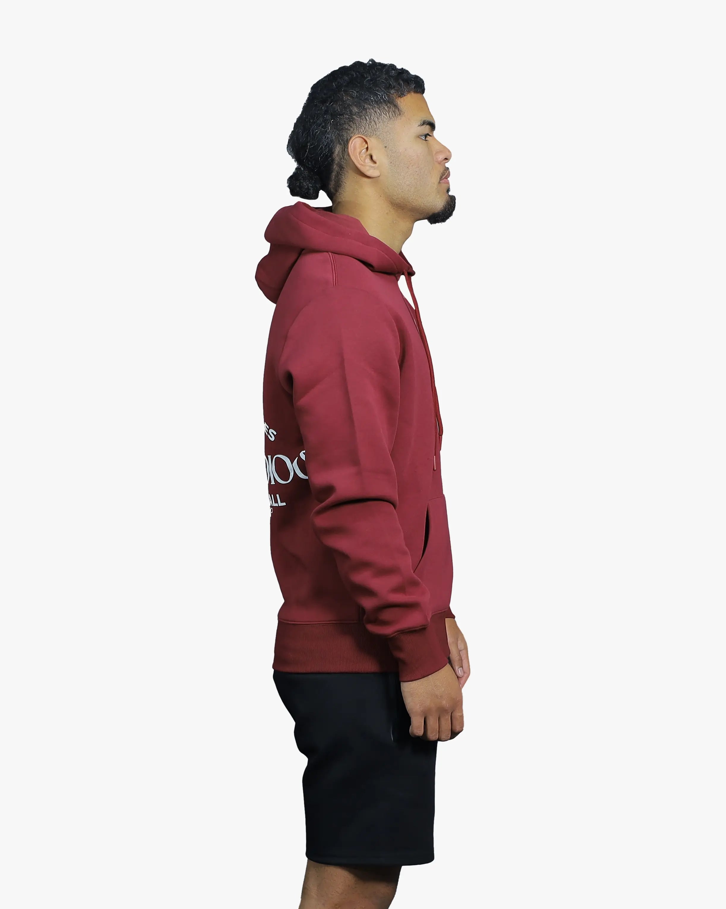 Gracias Dios Essential Maroon Hoodie