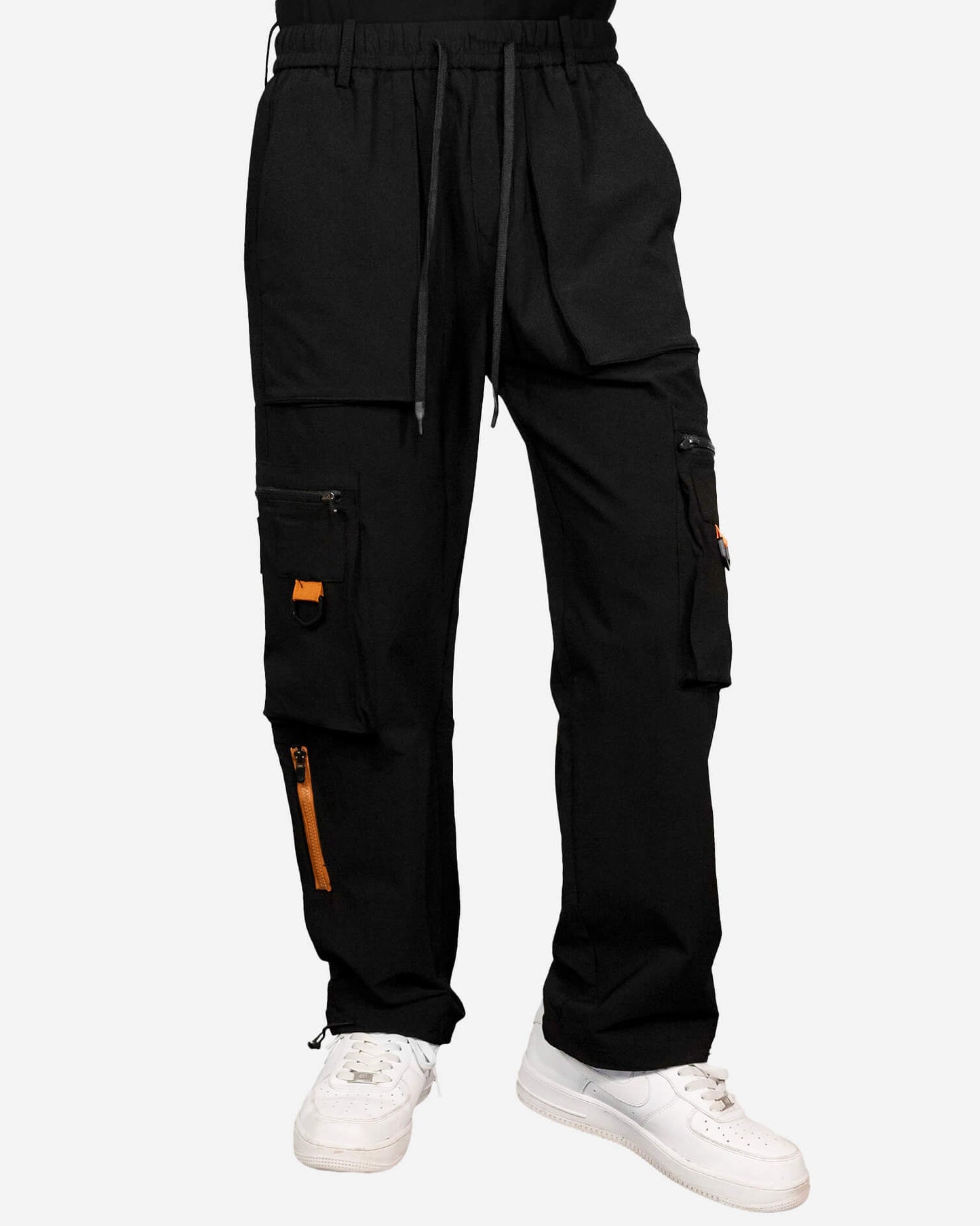 GD Essential Black Cargo Pants