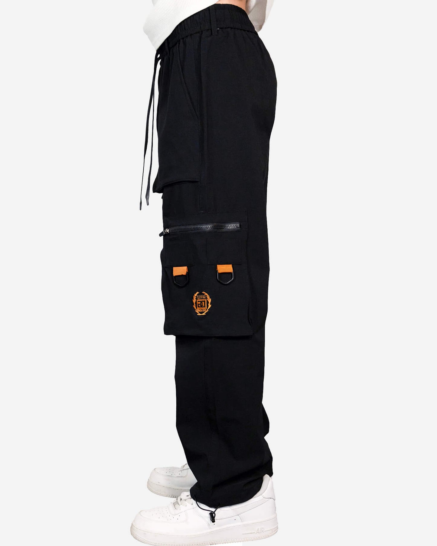 GD Essential Black Cargo Pants