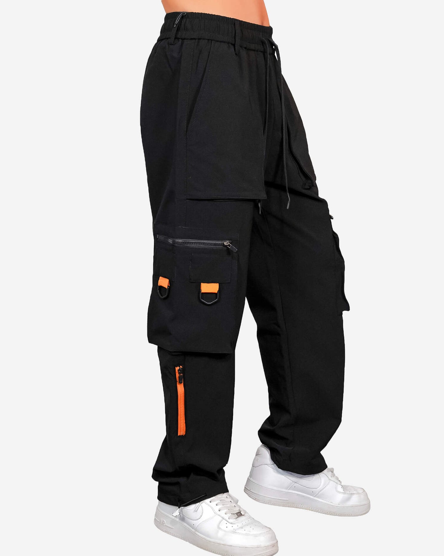 GD Essential Black Cargo Pants