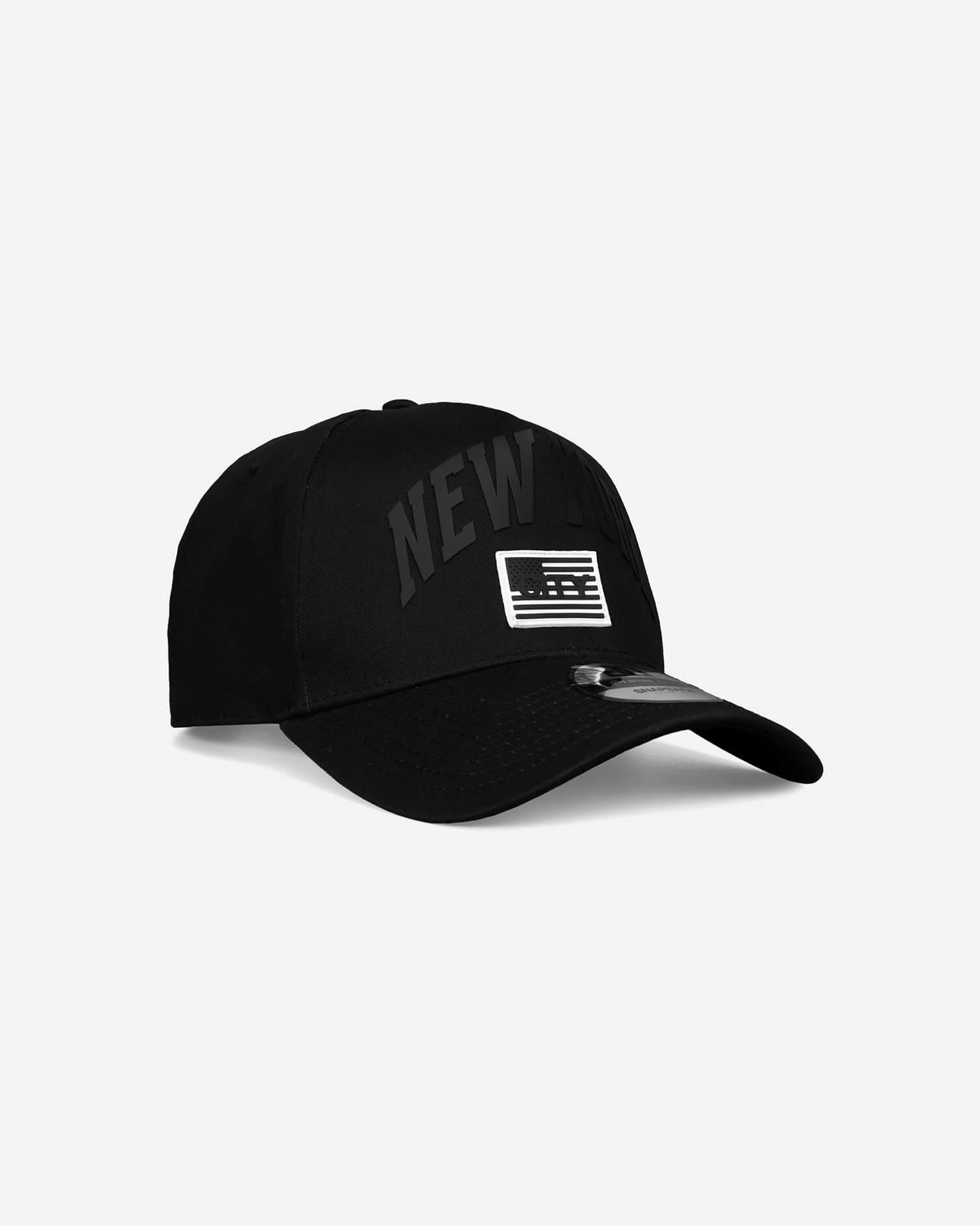 New York City A-Frame Snapback Black Hat