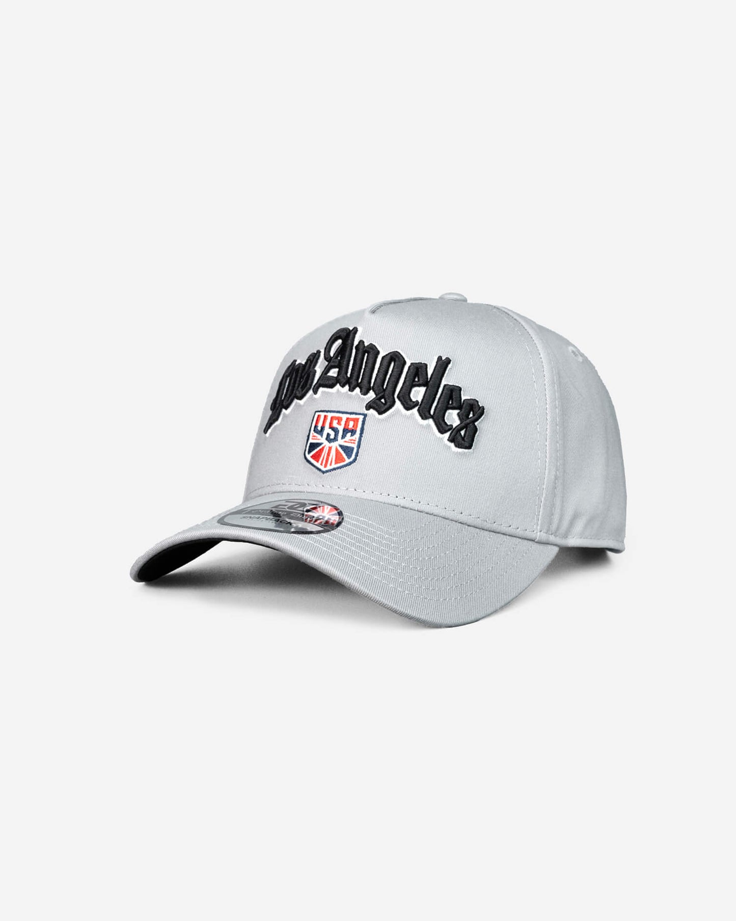 Los Angeles USA A-Frame Snapback Grey