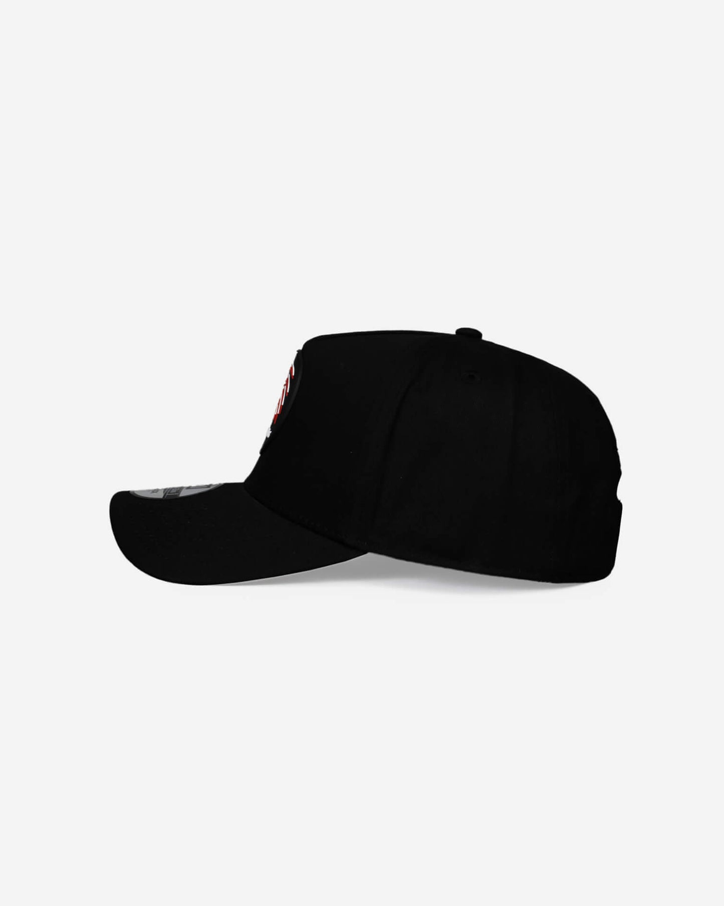 Indian A-Frame Snapback Hat Black