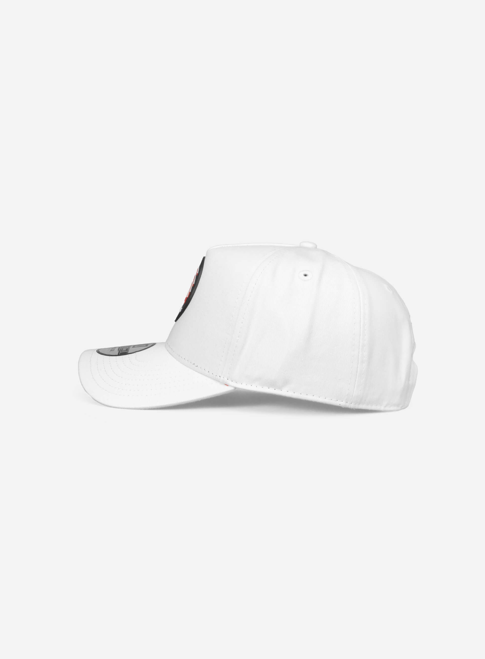 Indian A-Frame Snapback White Hat