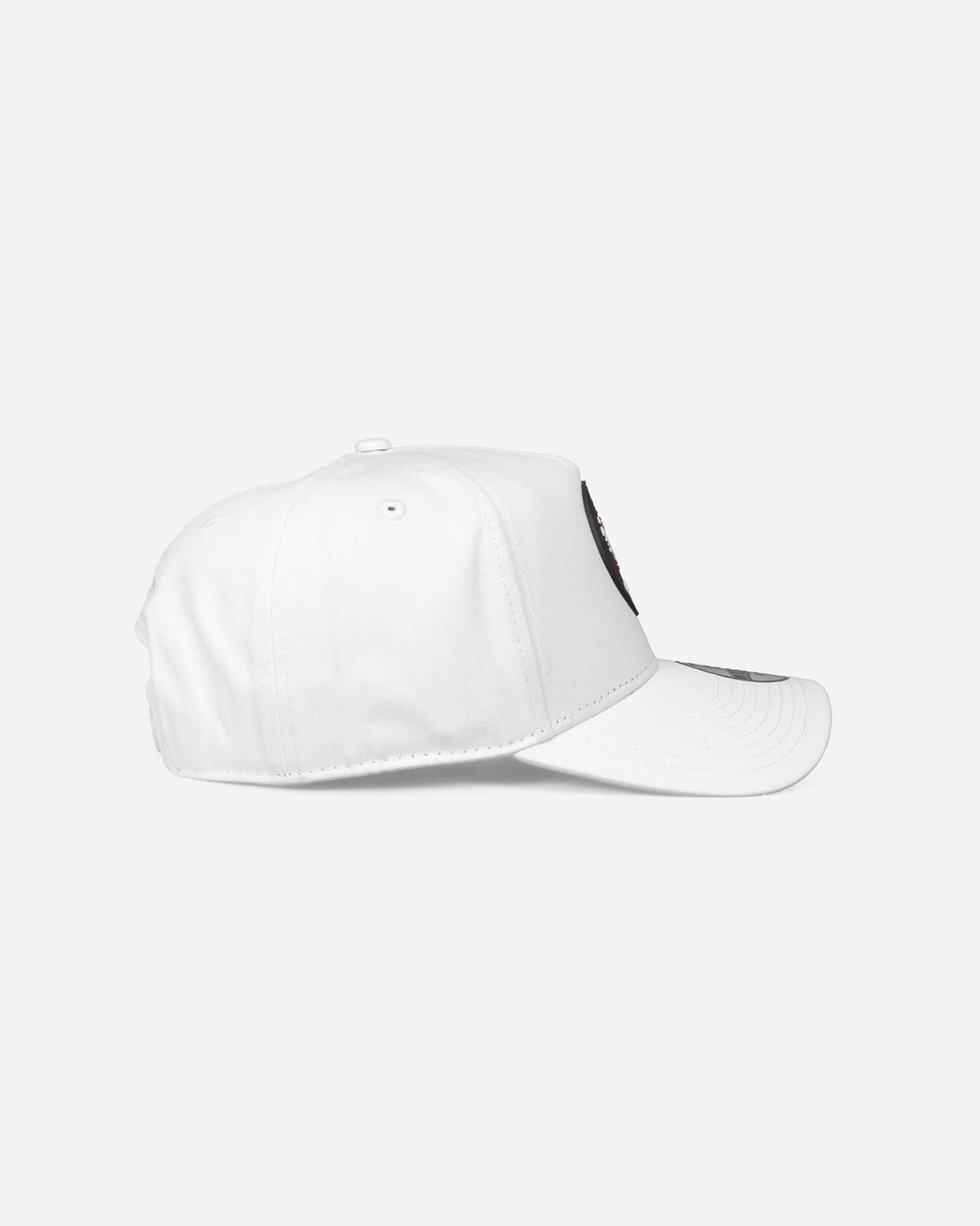 Indian A-Frame Snapback White Hat