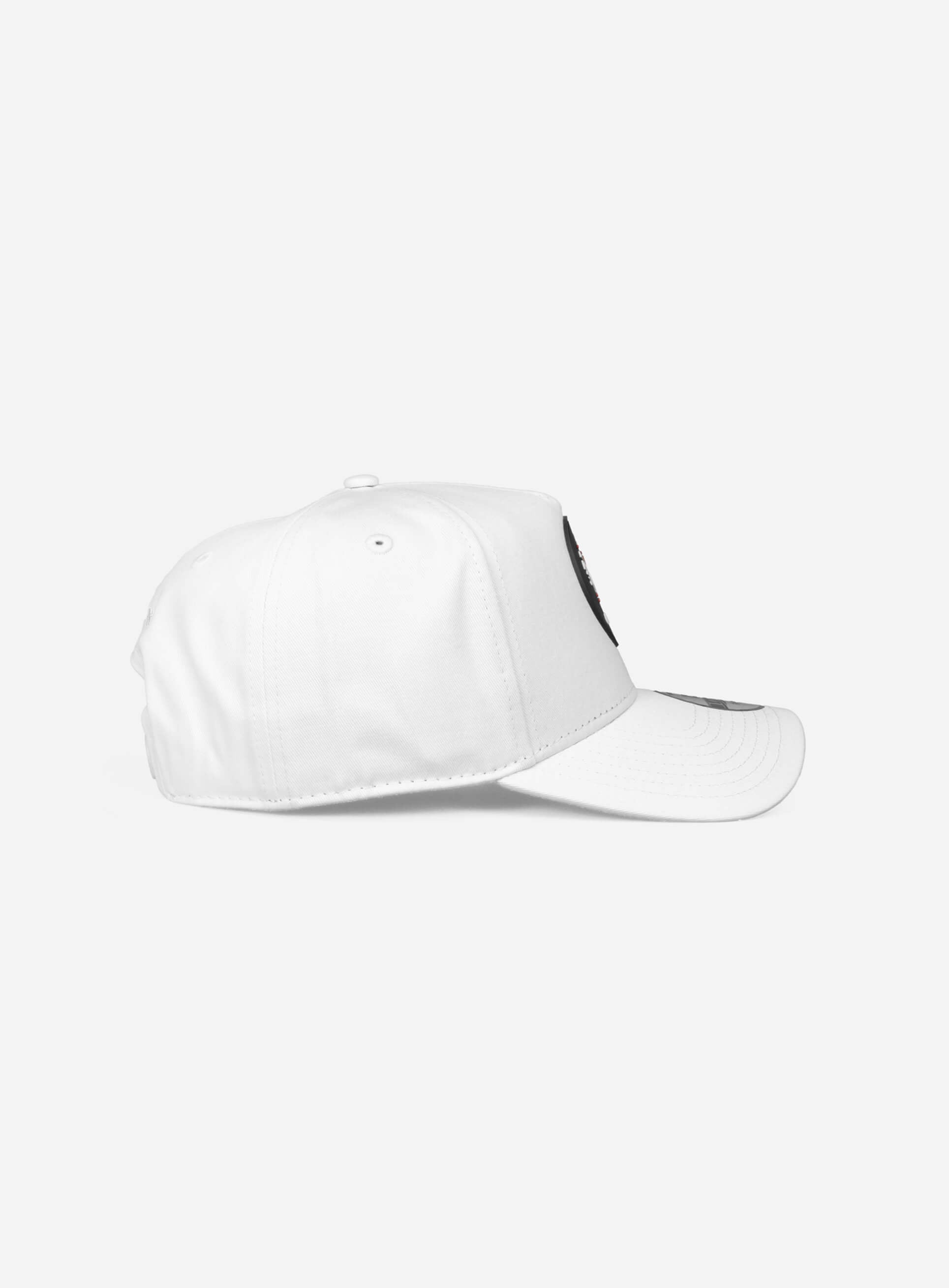 Indian A-Frame Snapback White Hat