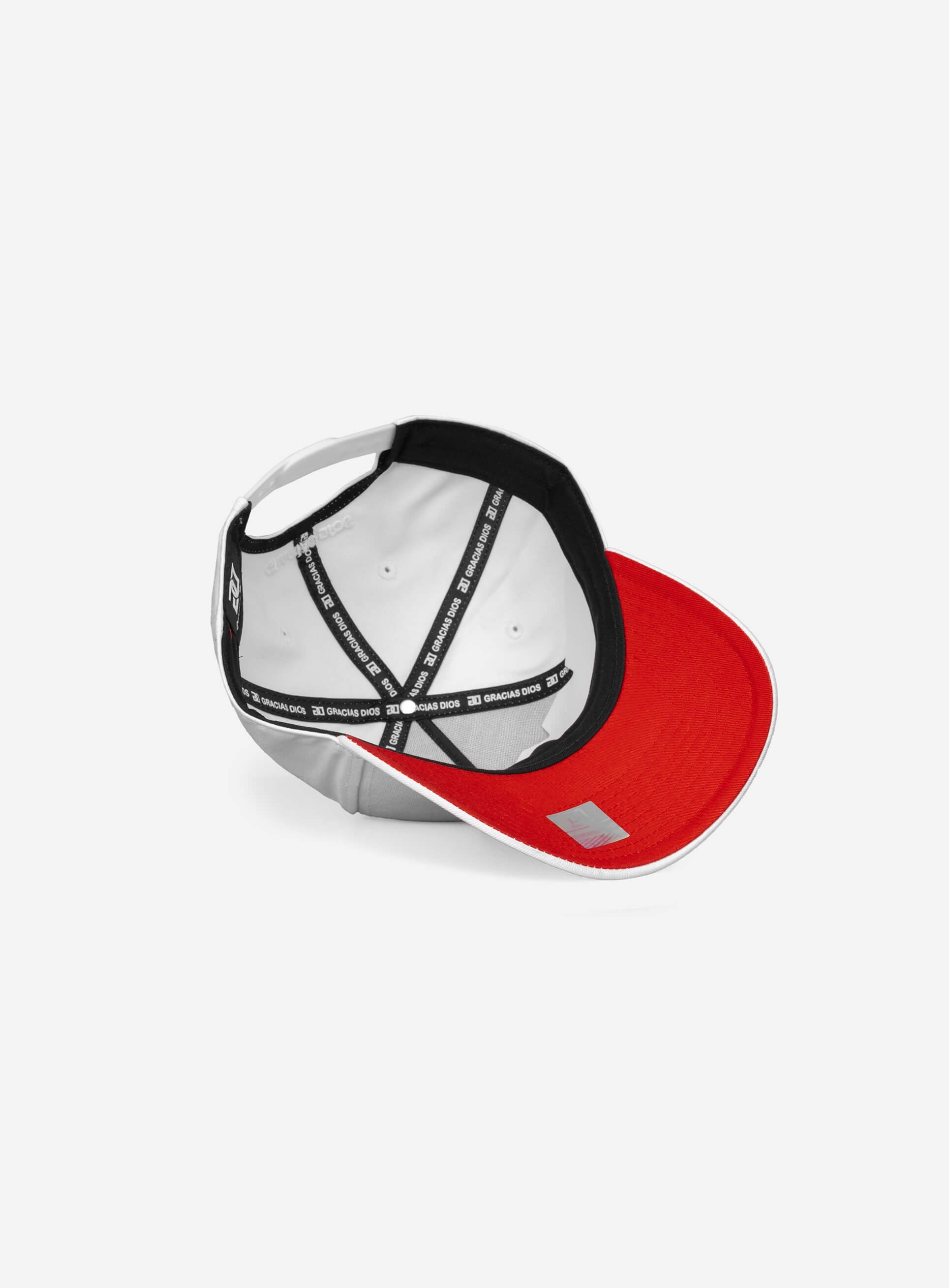 Indian A-Frame Snapback White Hat