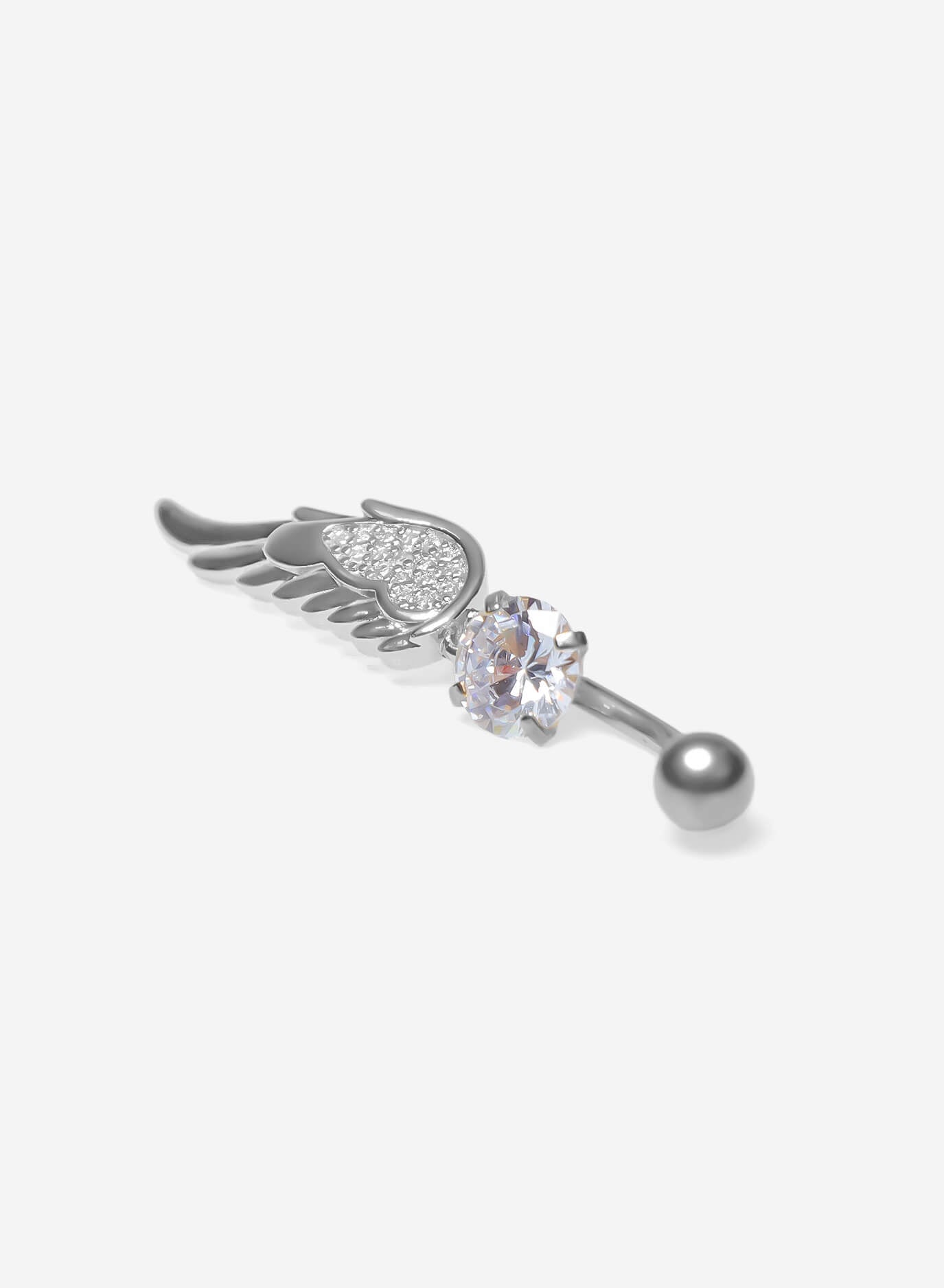 GD Angel Wing Dangle Belly Ring