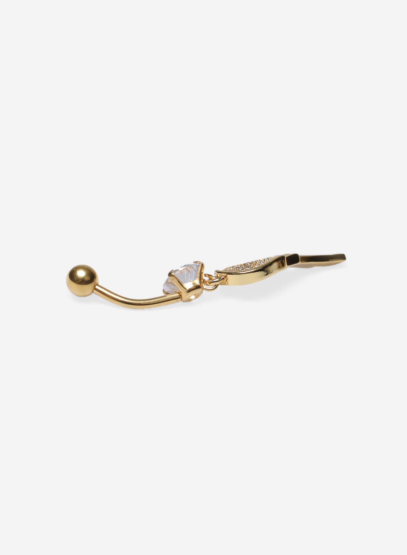 GD Angel Wing Dangle Belly Ring