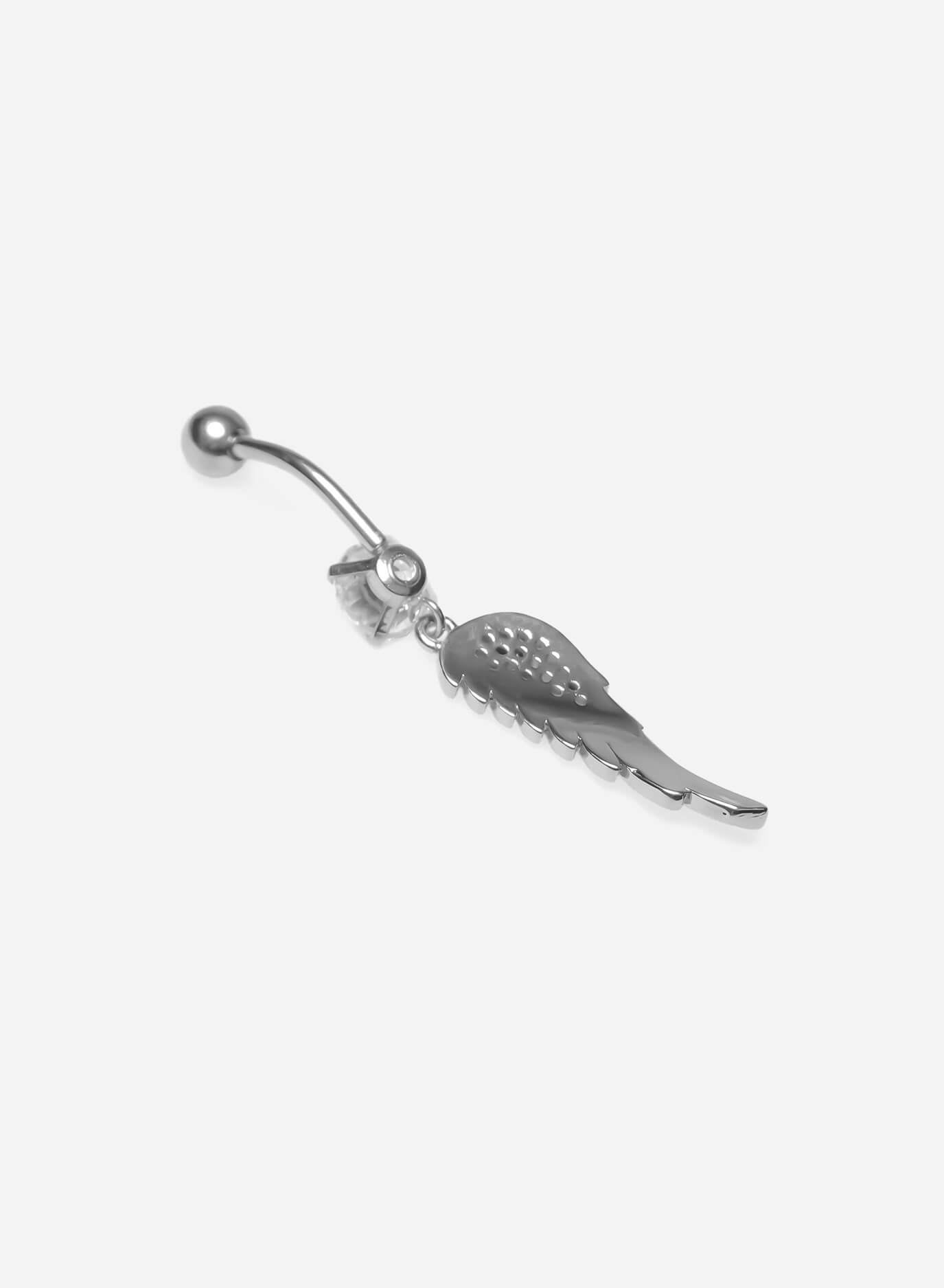GD Angel Wing Dangle Belly Ring