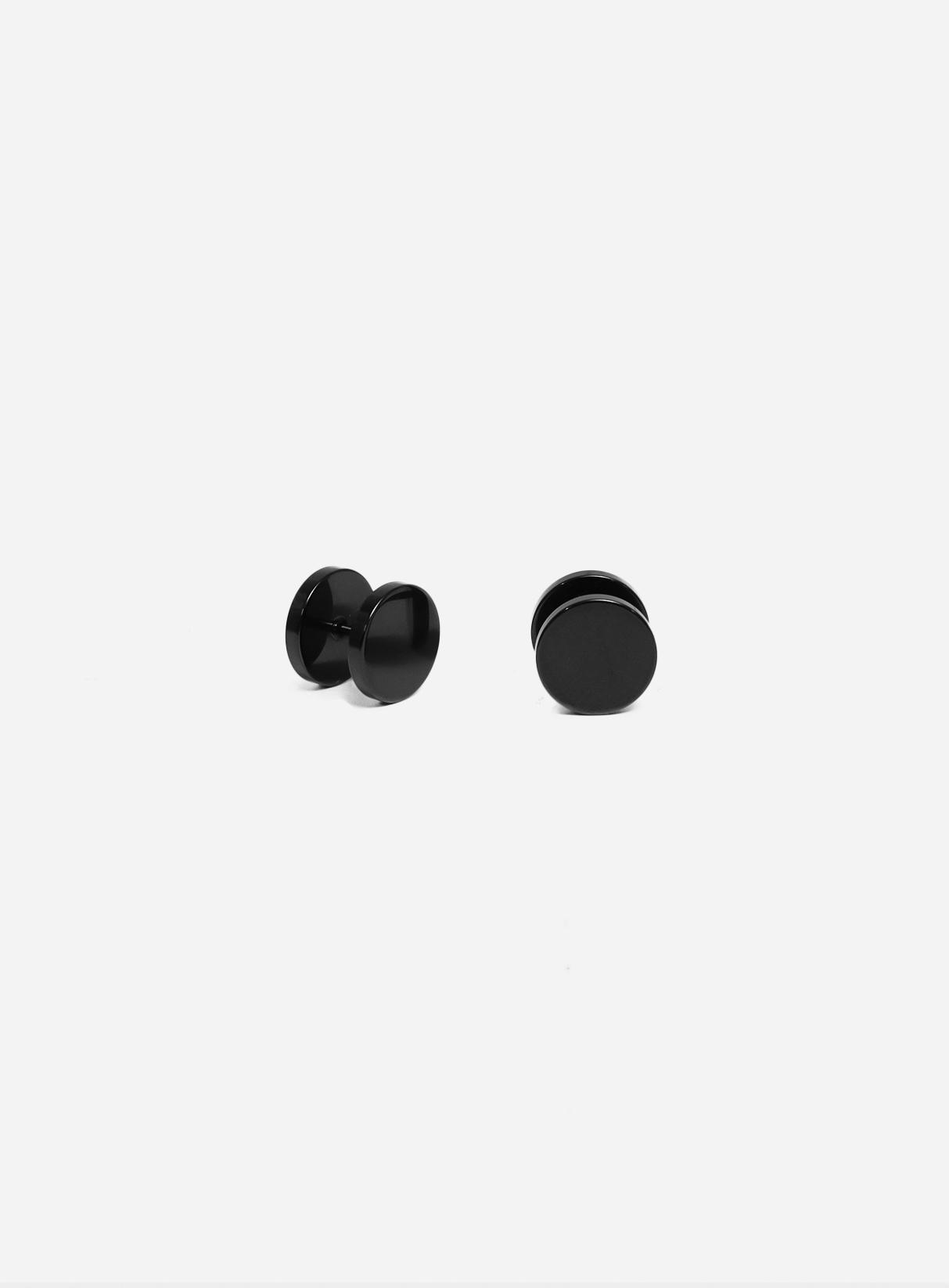 GD Black Studd Earring
