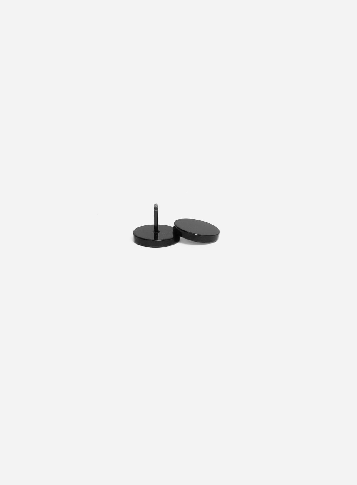 GD Black Studd Earring