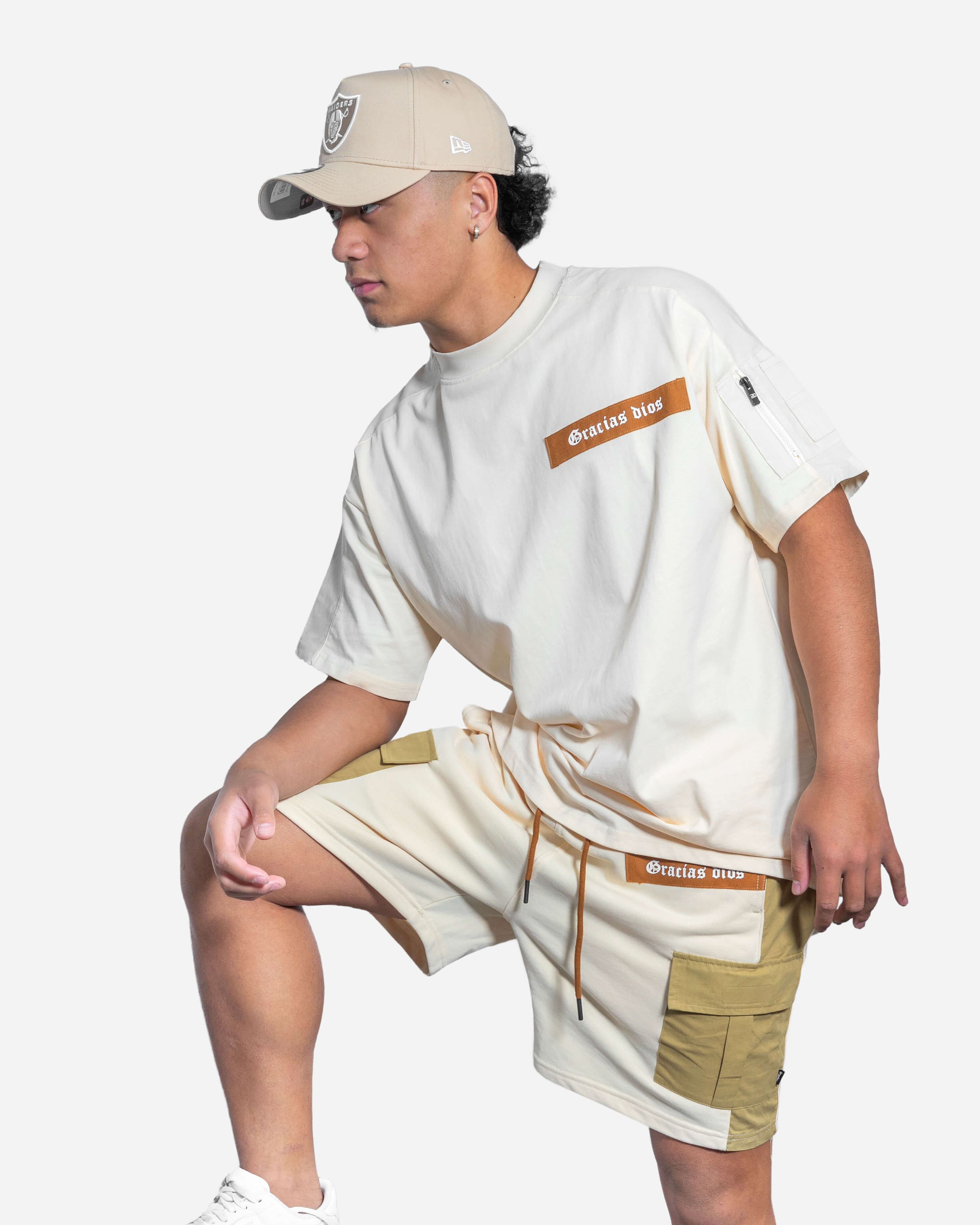 Fleece Cargo Shorts