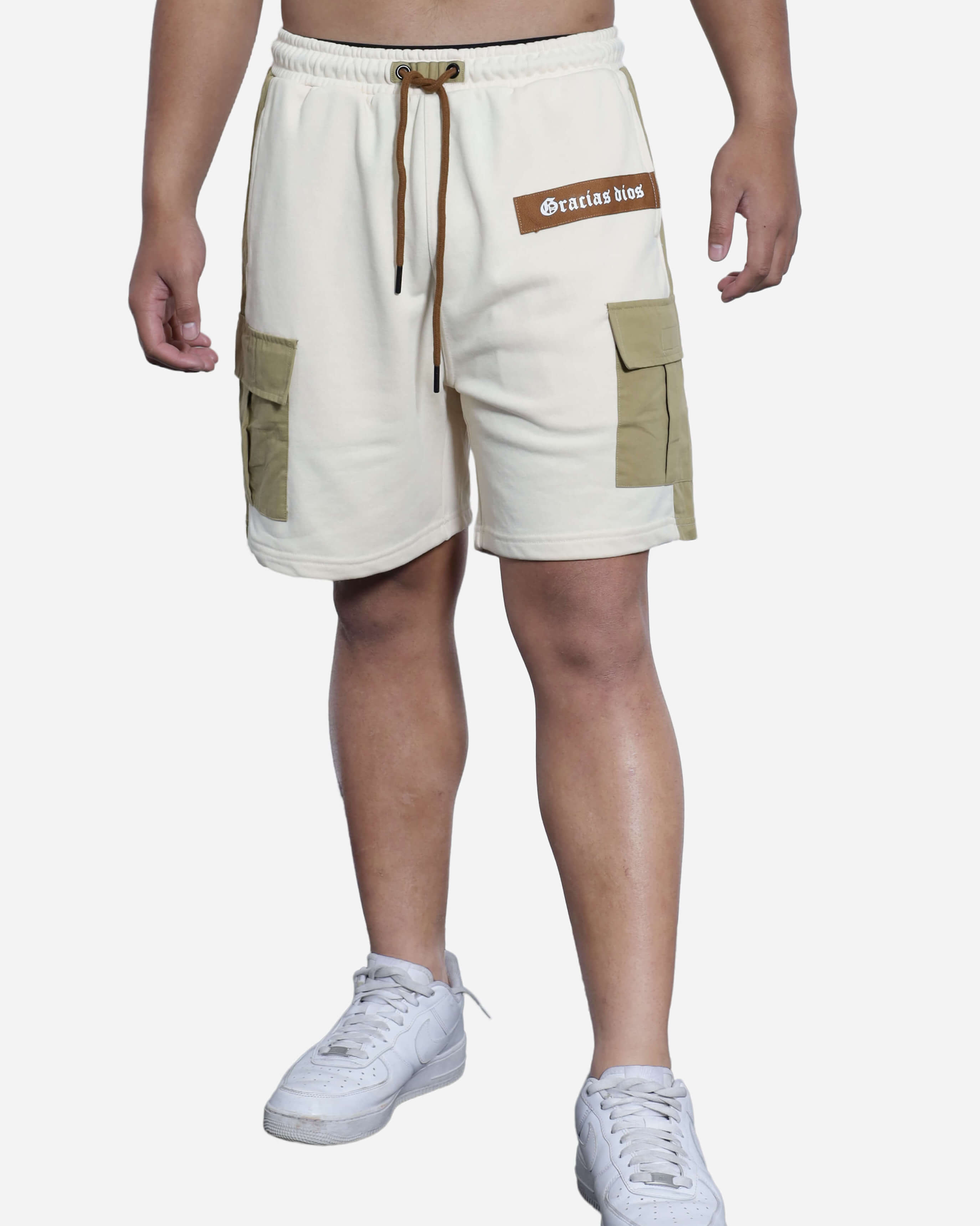 Fleece Cargo Shorts