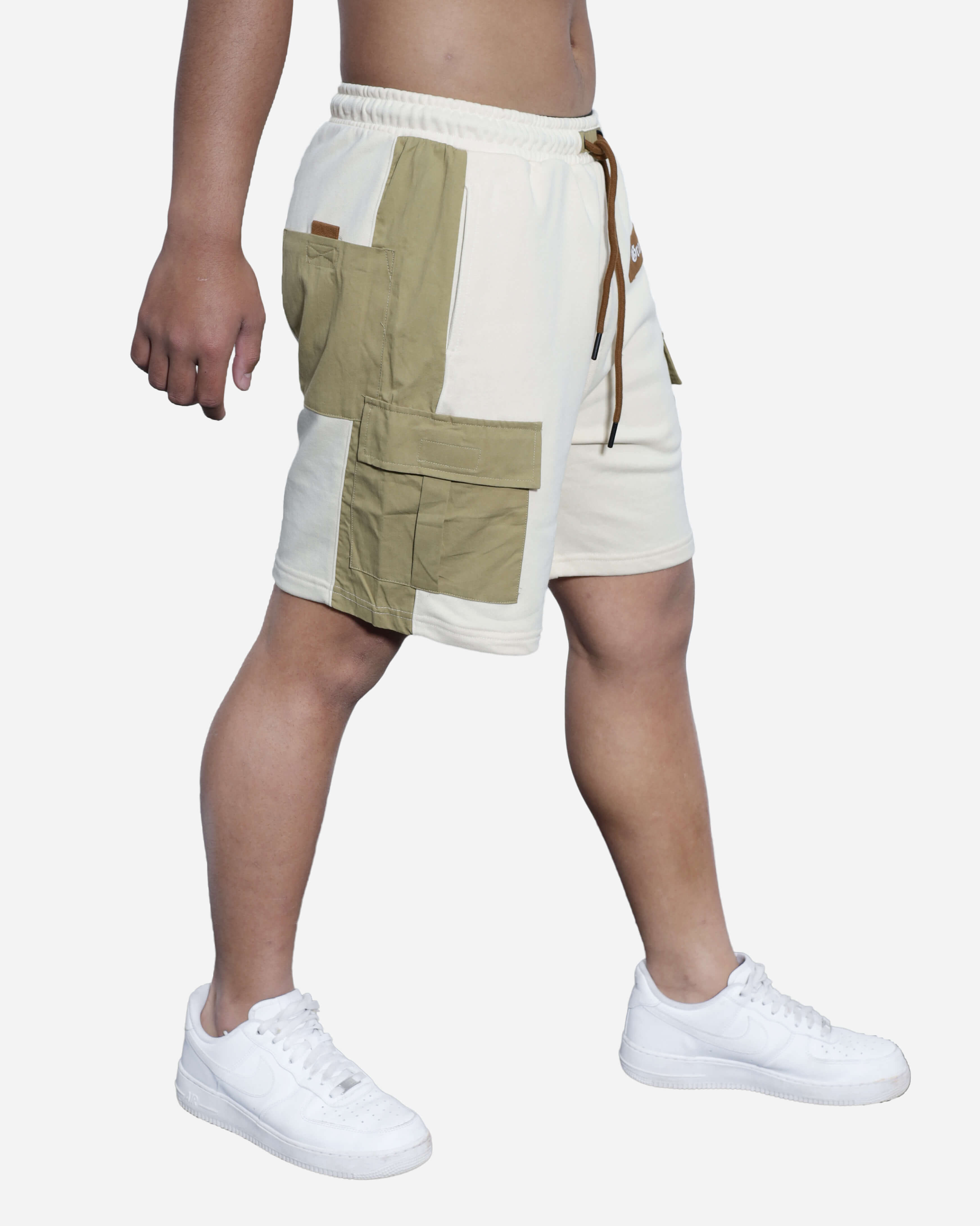 Fleece Cargo Shorts