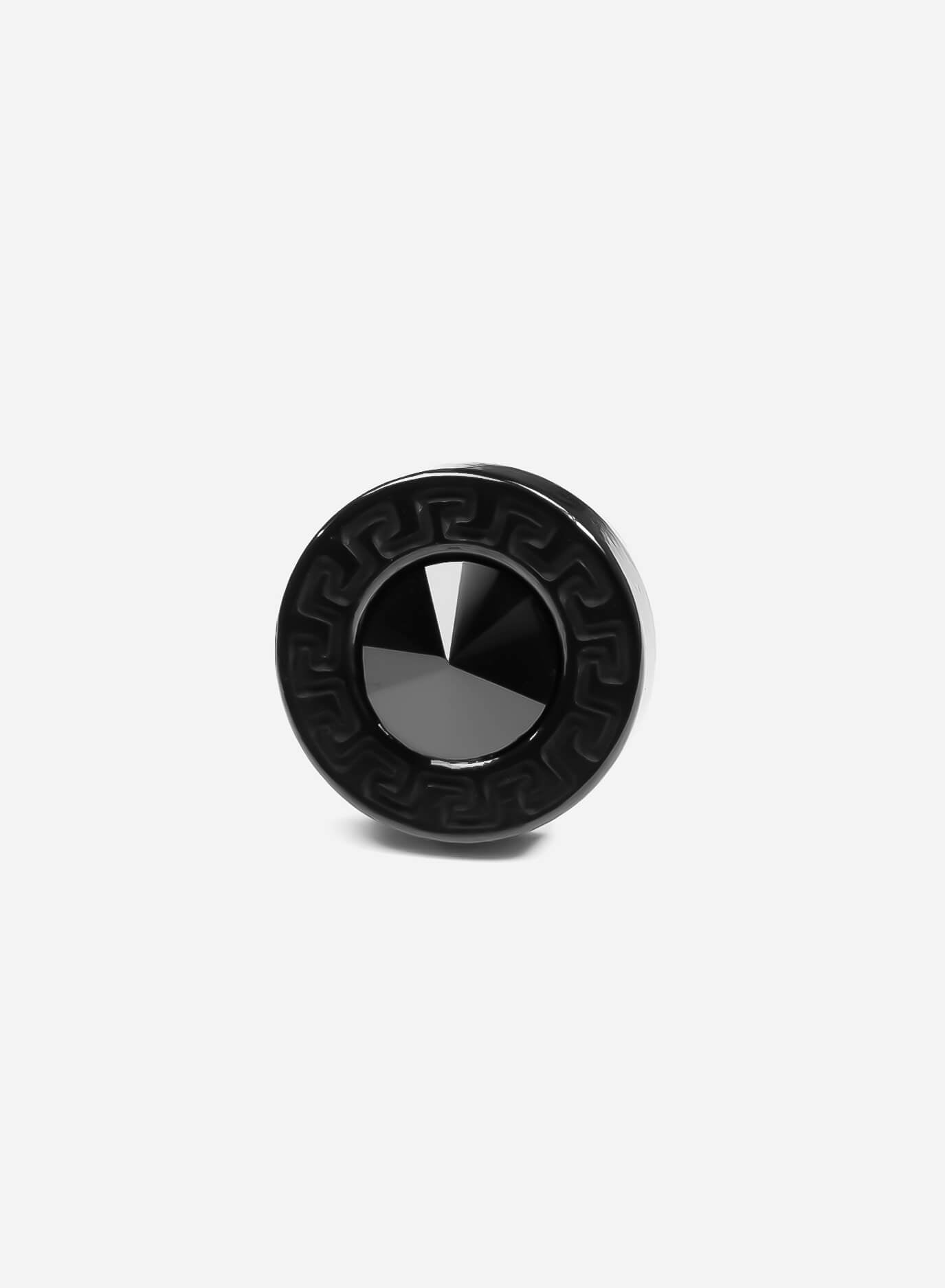 GD Round Diamond Dumbell Earring