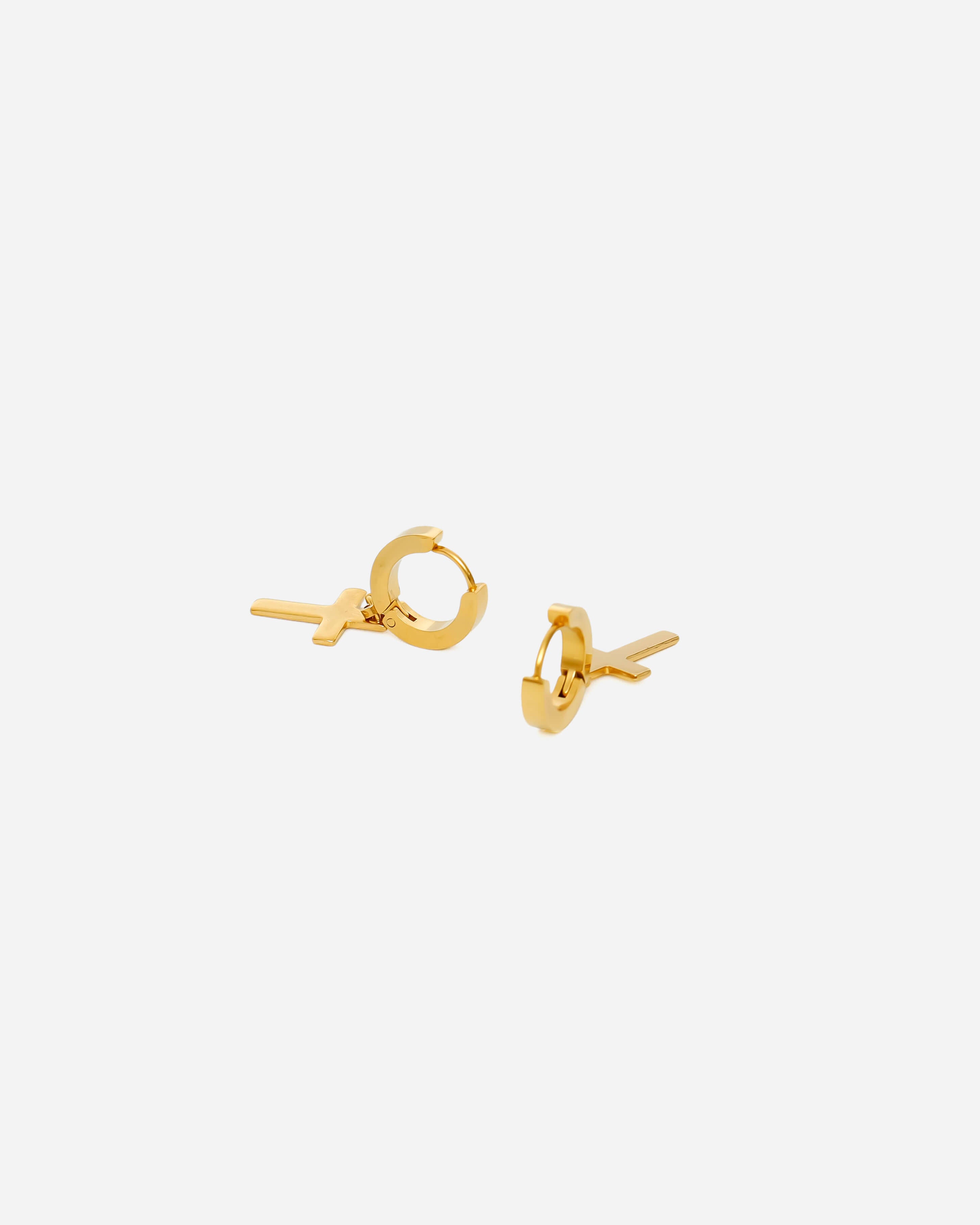GD Classic Cross Earring - Stylish & Elegant Jewelry for Every Occasion