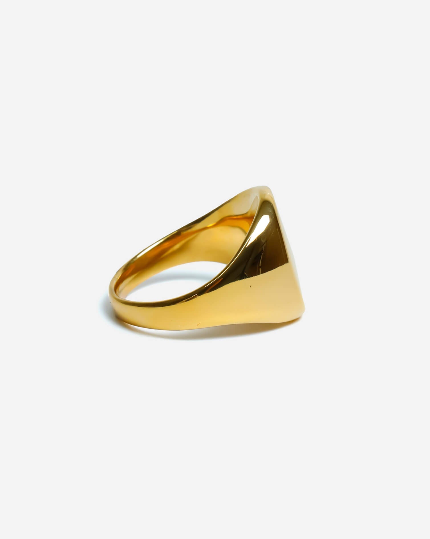 GD Classic Oval Signet Ring – Gold Plated