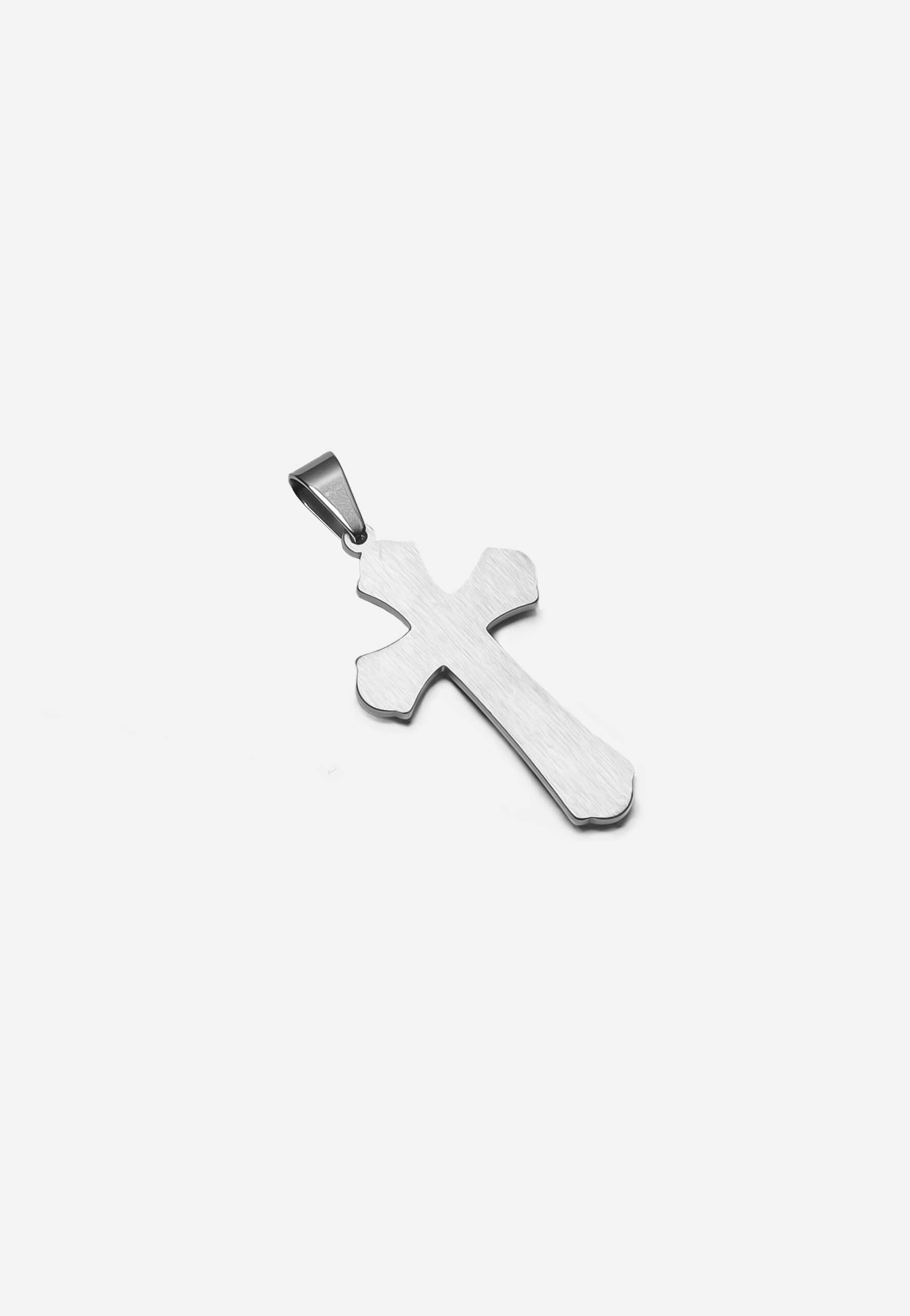 Diamante Center Cross Pendant